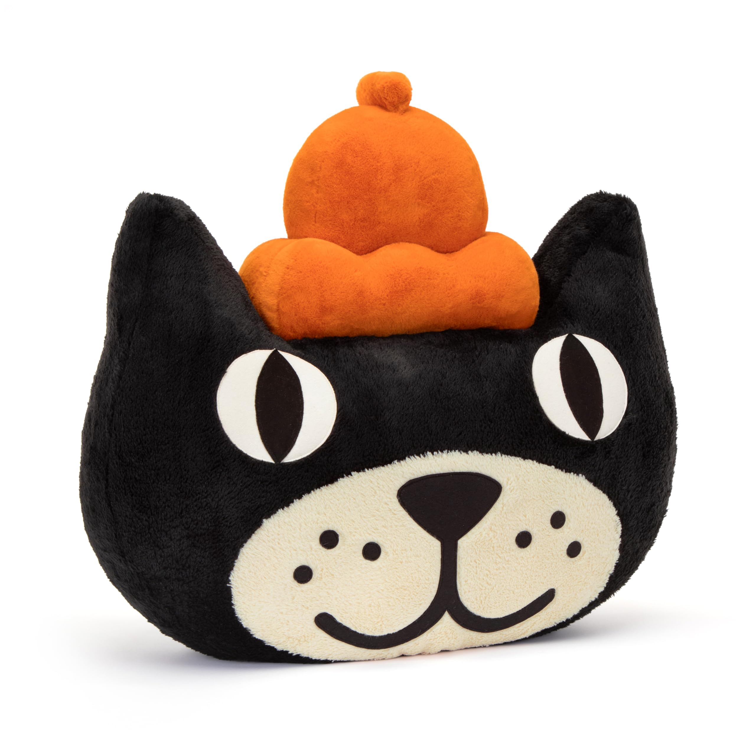 Jack Head Stuffed Animal, Giant 24.5 inches - Cats & Kittens Plush - Fun Décor & Gift