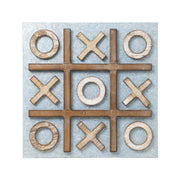 Art Decor Magnetic Tic Tac Toe Board Game Set - Wall Mounted