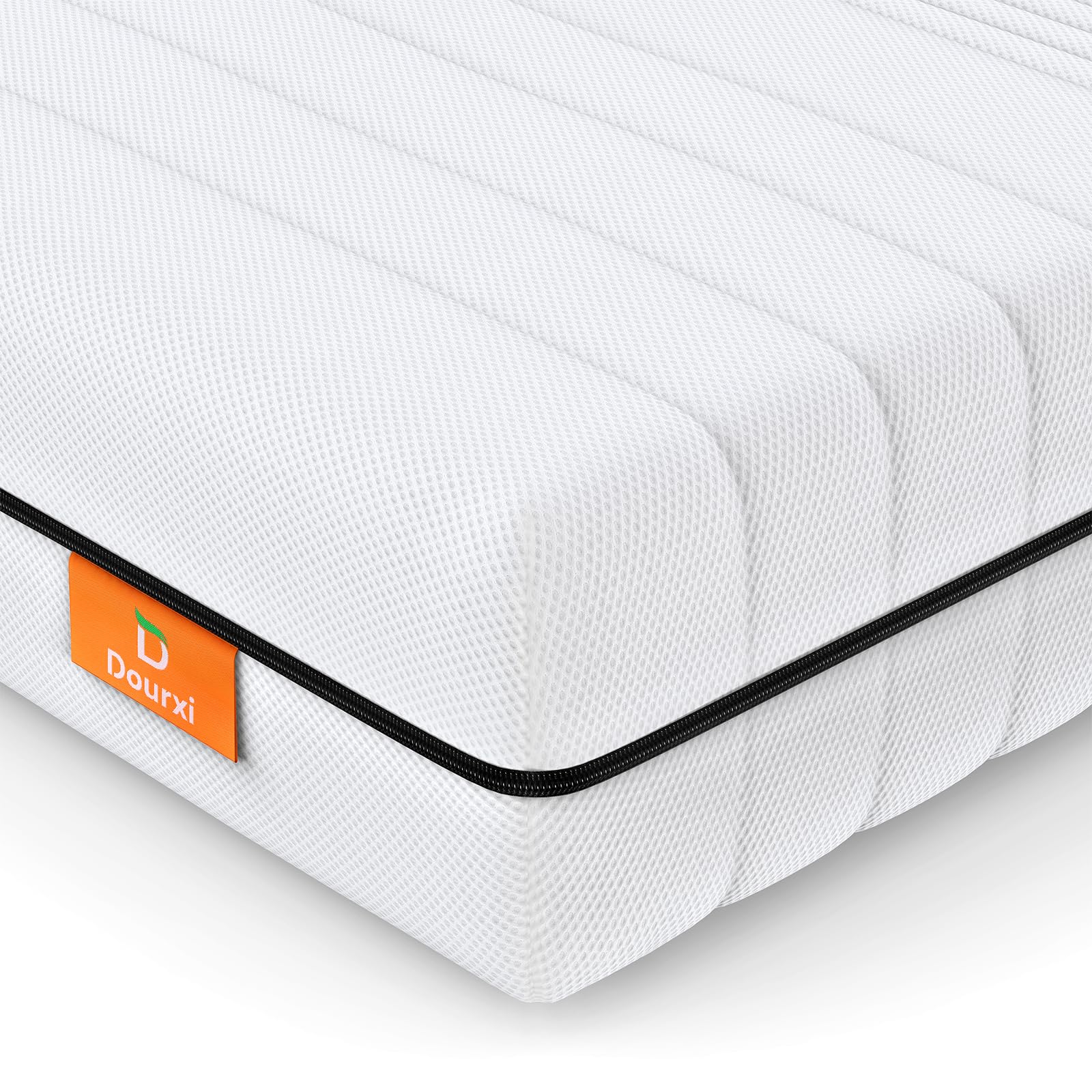 Dual-Sided Crib Mattress with Breathable Mesh Cover
