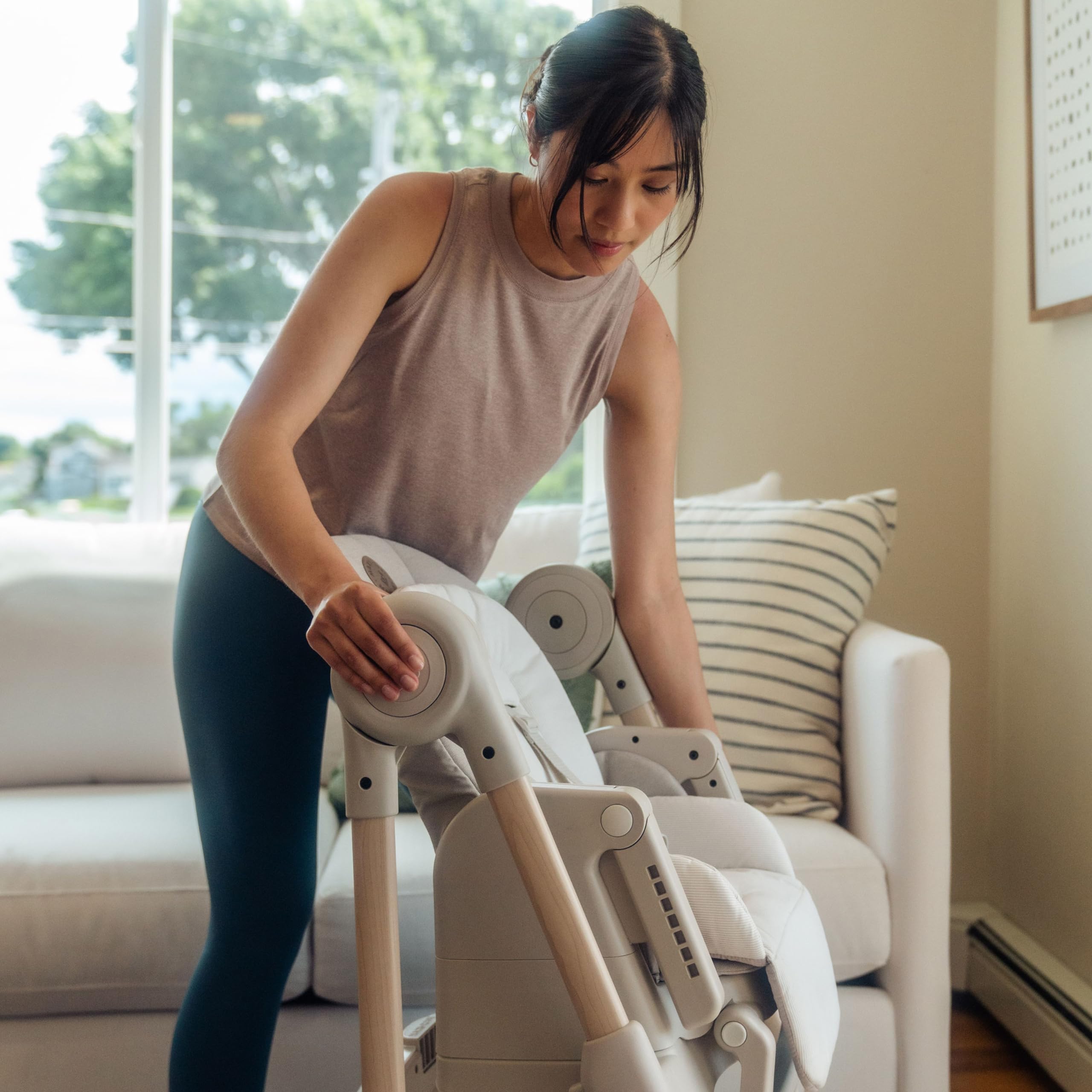 6-in-1 Convertible High Chair with EcoCare Fabric