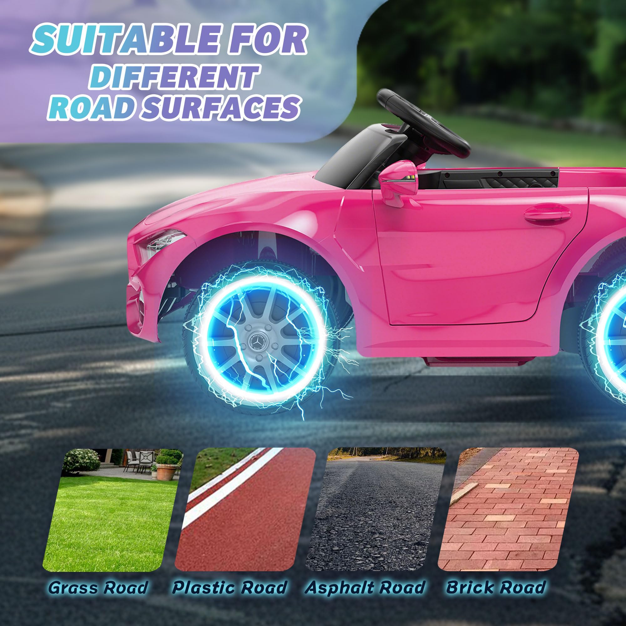 Mercedes-Benz CLS 350 12V Ride On Car for Kids with Remote Control