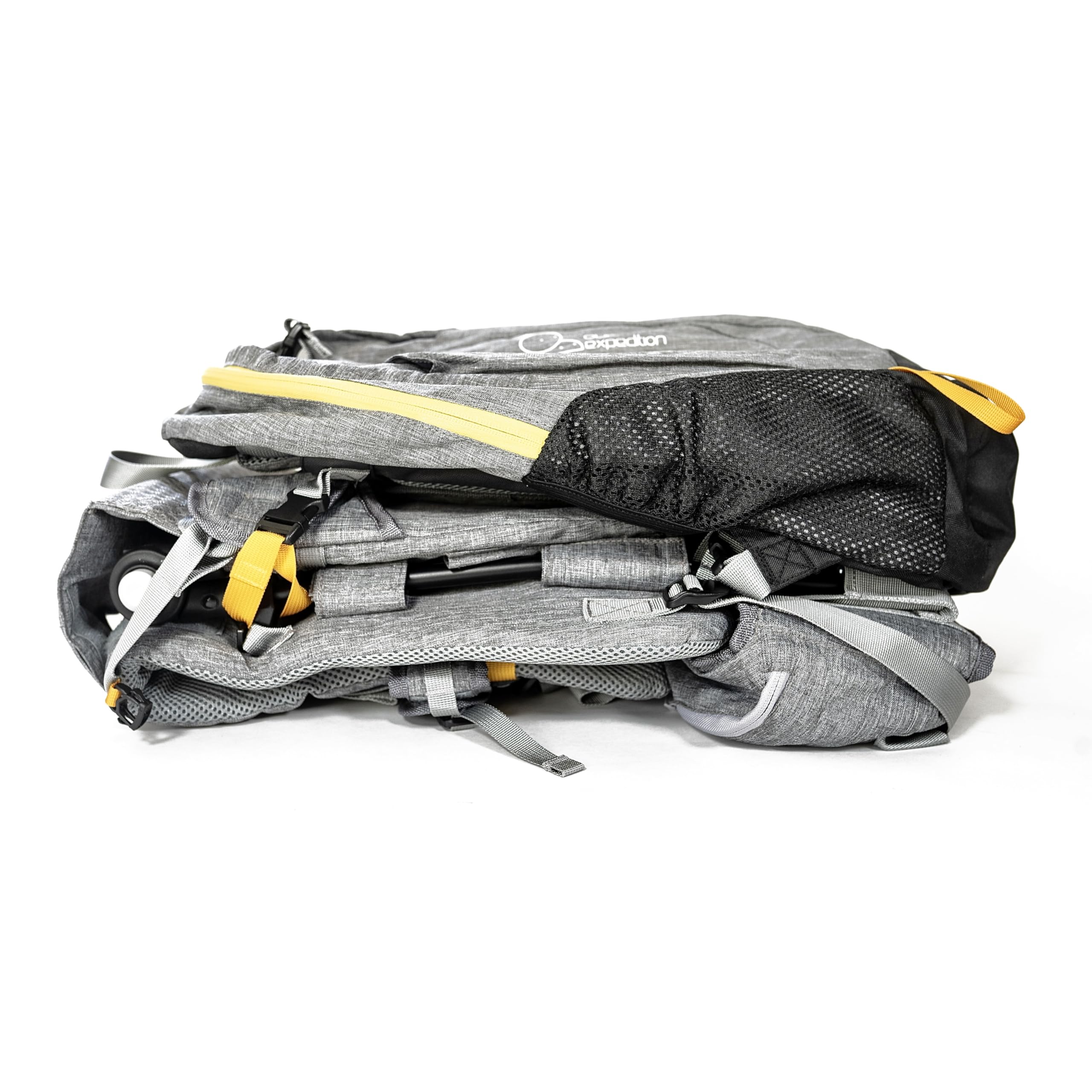 Shoulder Hiking Carrier for Child and Toddler with Sunshade and Detachable Backpack