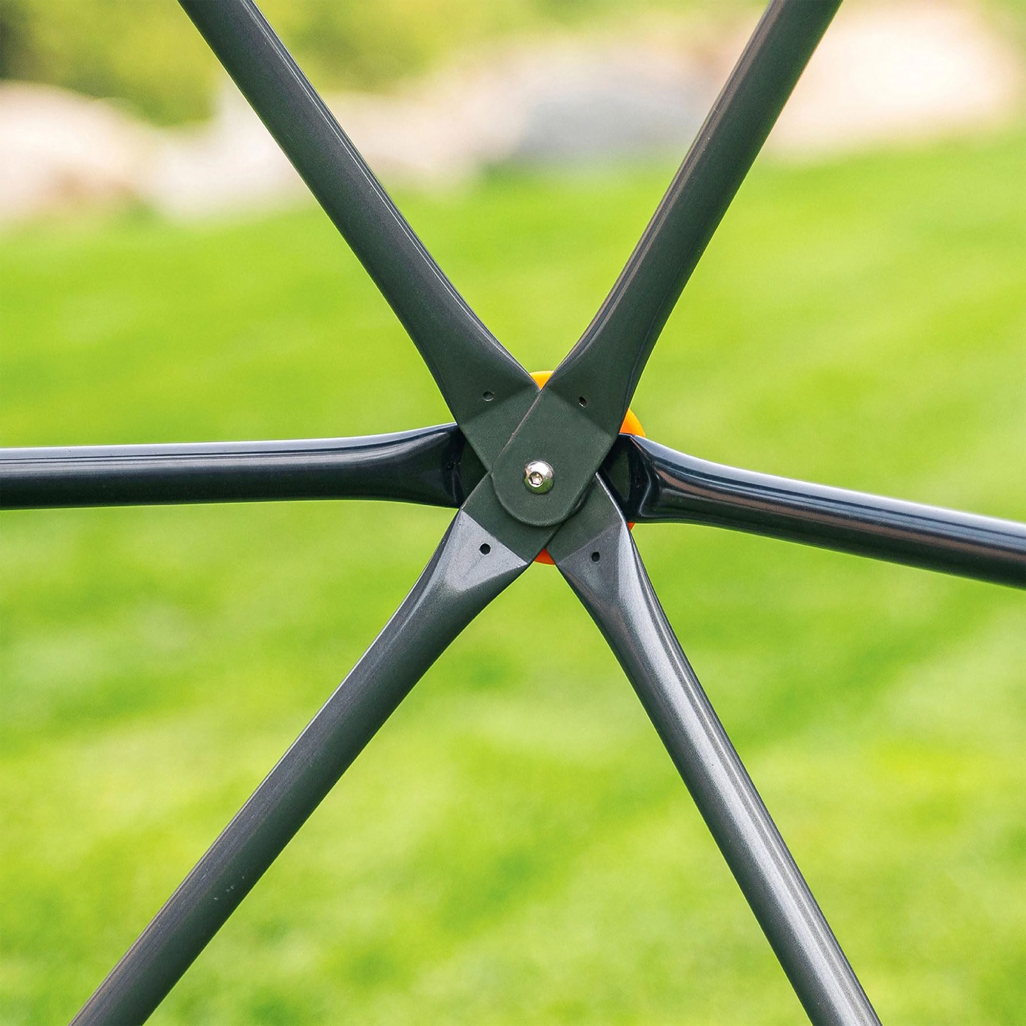 Climbing Dome Outdoor Play Structure 7.5ft Metal Playground Equipment