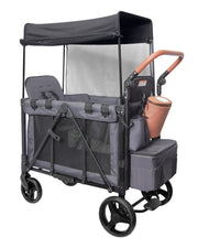 Stroller for 2 Kids with Insulated Snack Pack Foldable All-Terrain Wagon Stroller