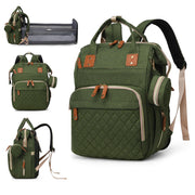 Bag with Changing Station, Waterproof 3 in 1 Baby Diaper Backpack