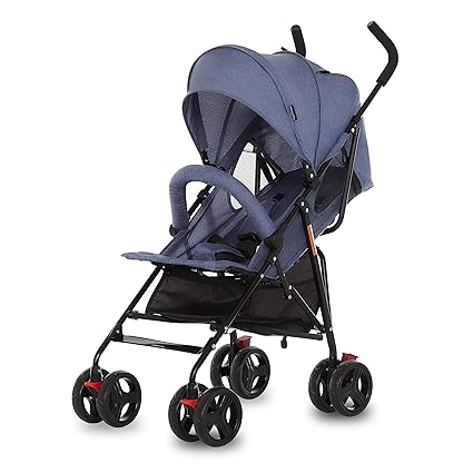 Vista Moonwalk Baby Stroller in Light Gray, Lightweight Infant Stroller