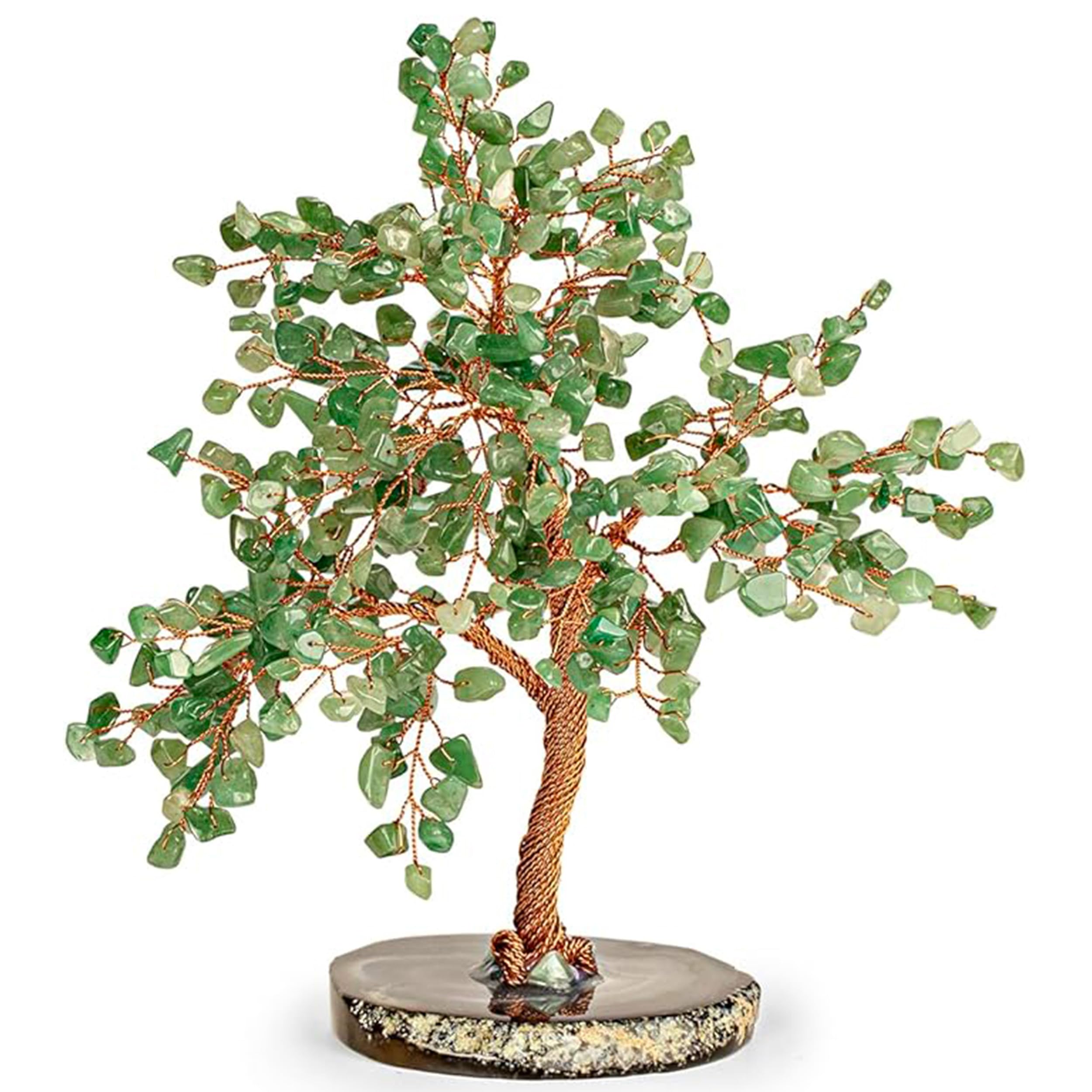 Jade Crystal Feng Shui Tree of Life Home Decor