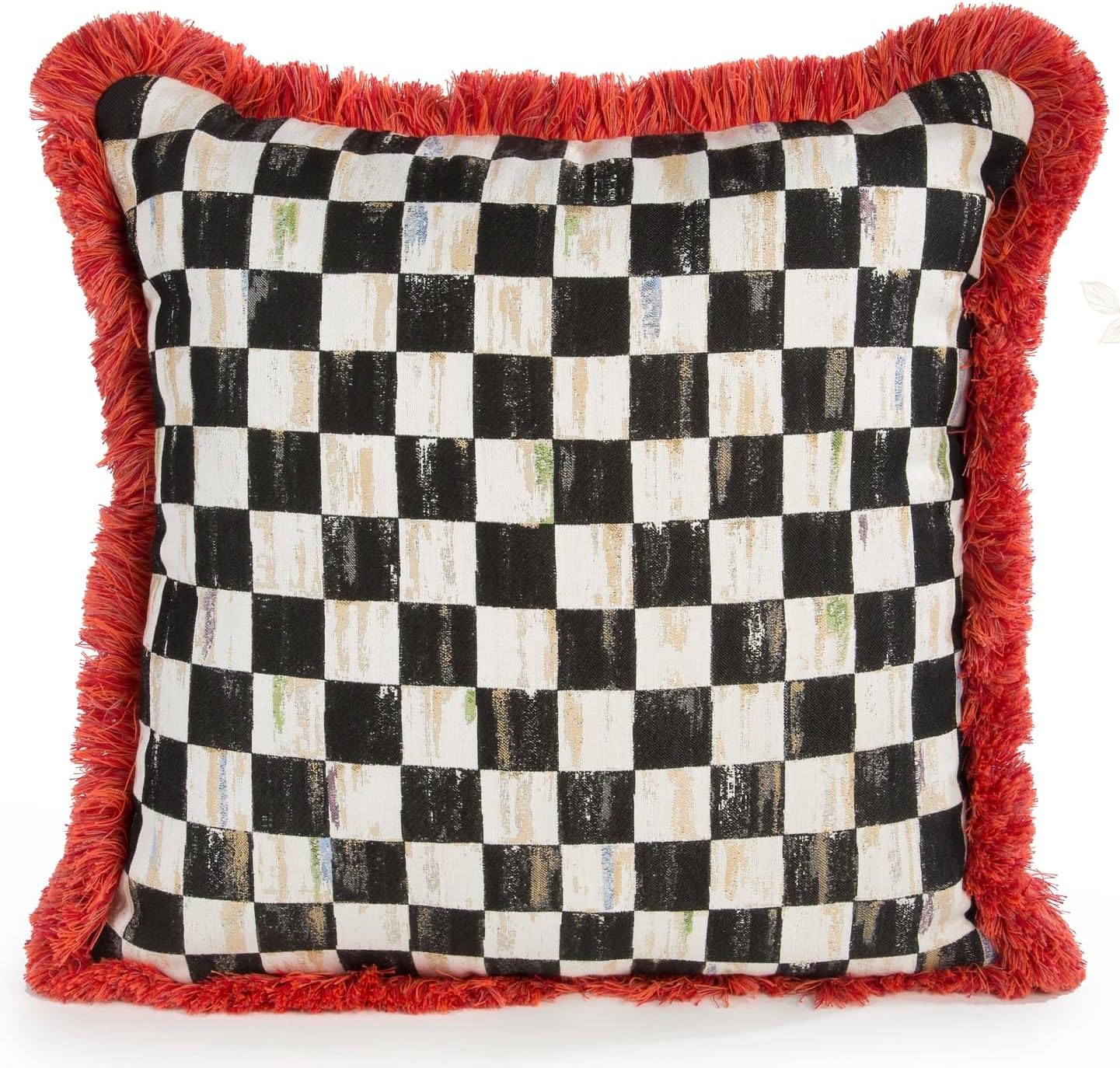 Courtly Check Square Pillow