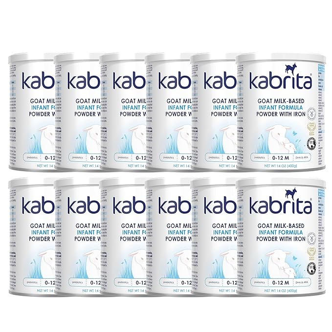 Goat Milk-Based Infant Formula – 28oz – Pack of 2 – Natural