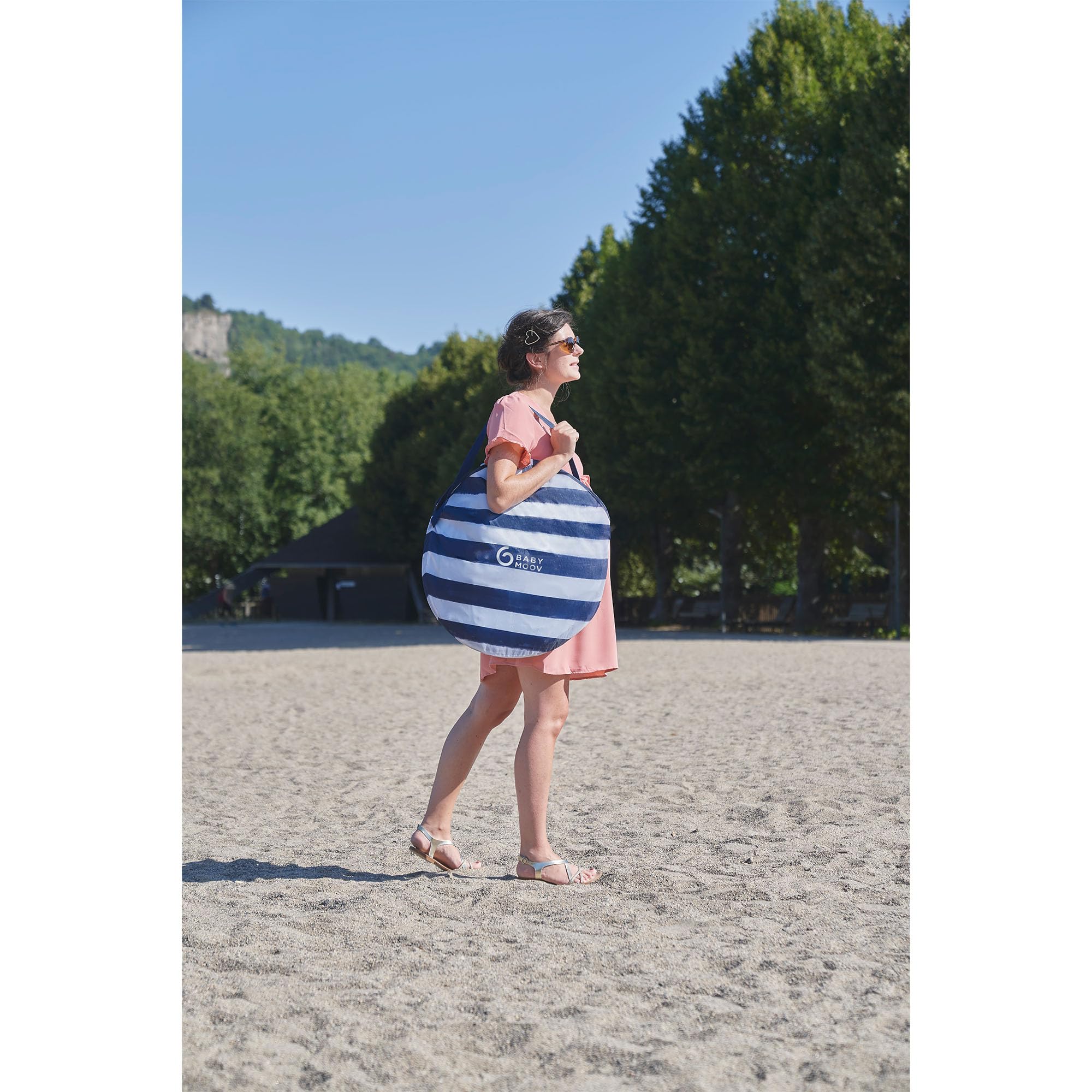 Baby Anti-UV Beach Tent with Pop-Up Sun Shelter