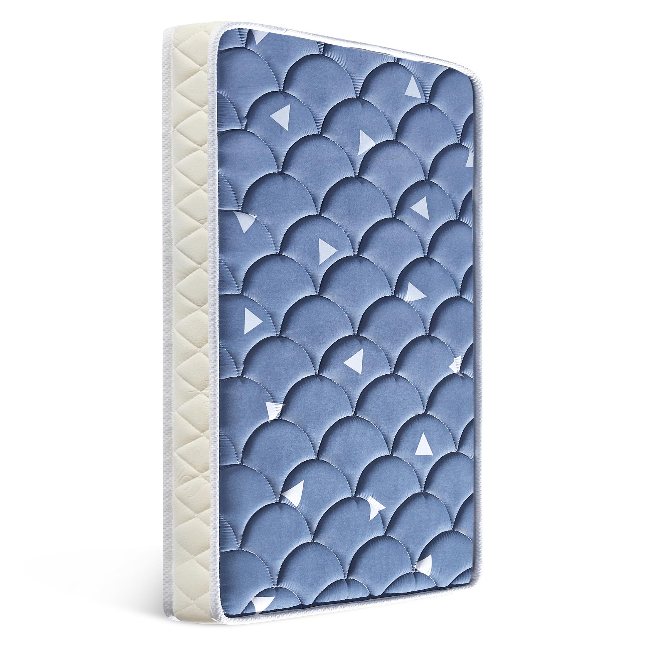 Mini Crib Mattress 38" x 24" x 4" Firm Foam Portable Travel