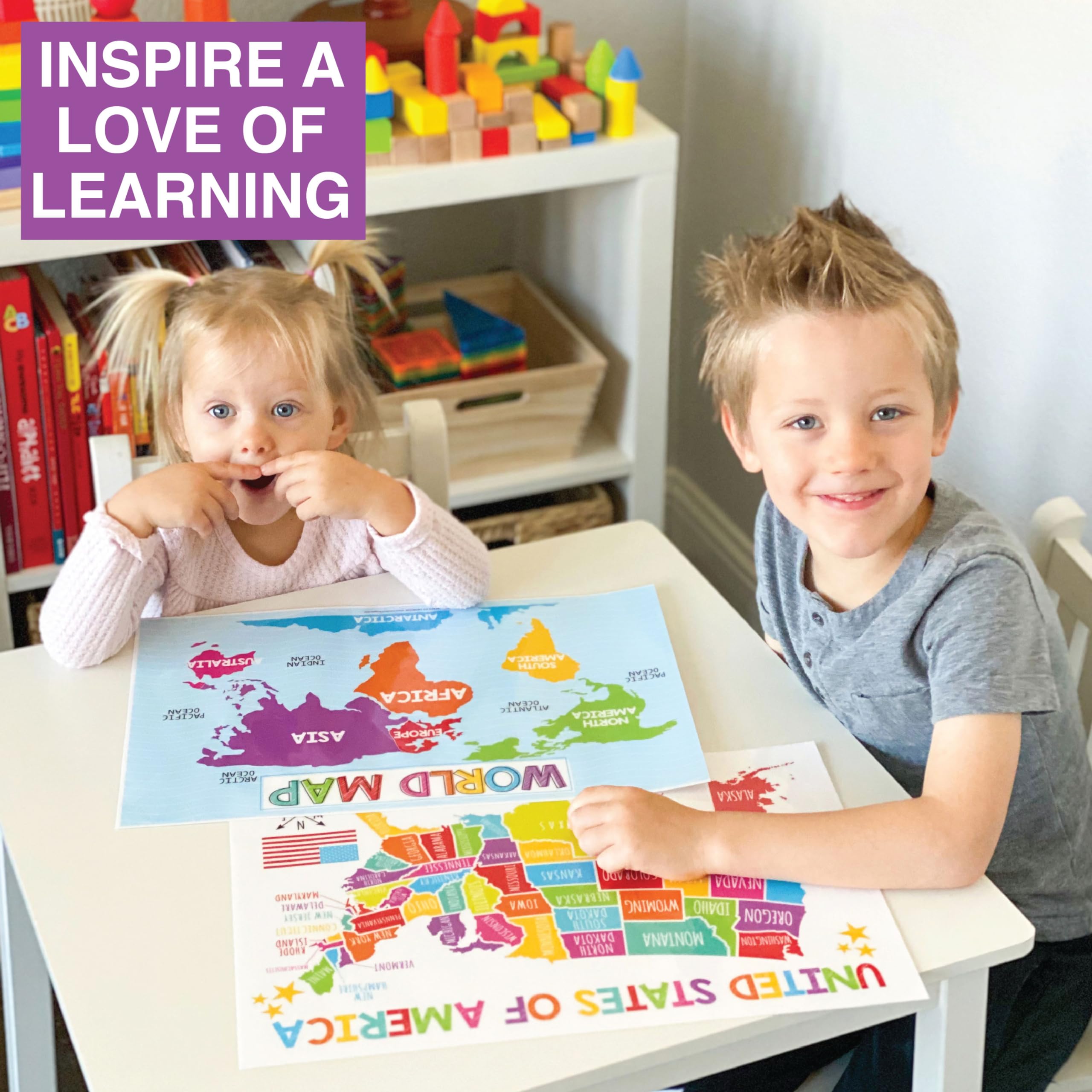 16 Educational Posters for Classroom & Kindergarten