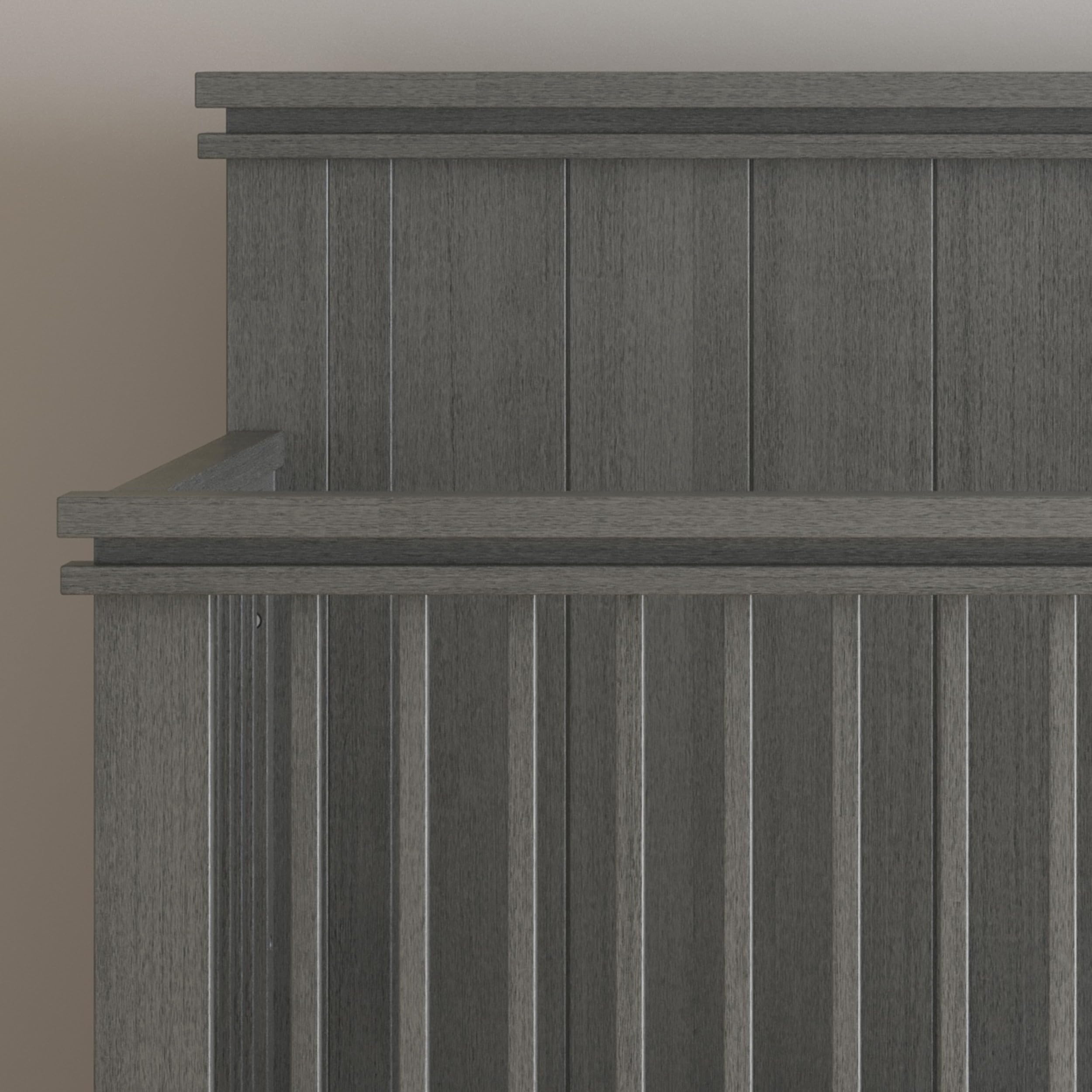 2-Piece Convertible Crib and Dresser Nursery Set