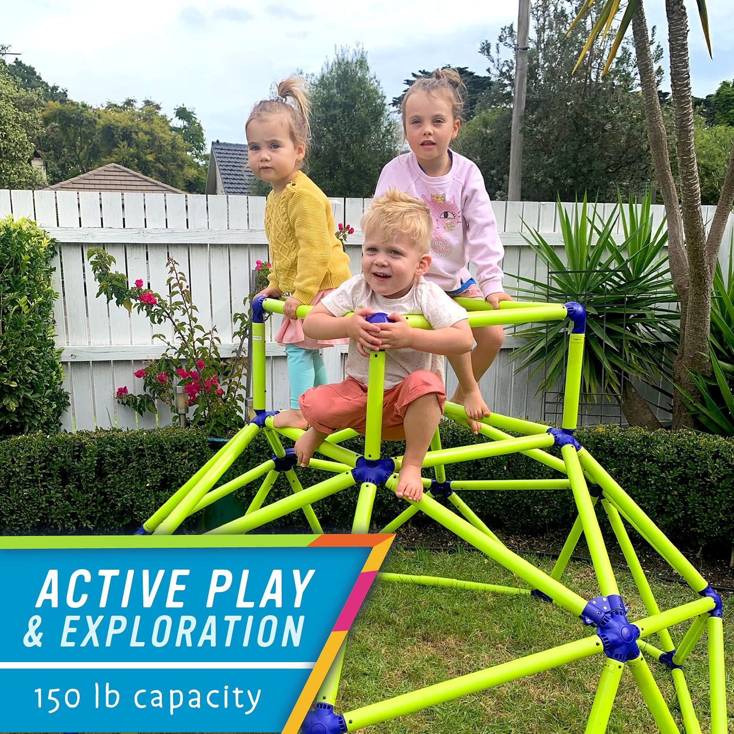 Monkey Bars Climbing Tower for Kids Ages 3-8