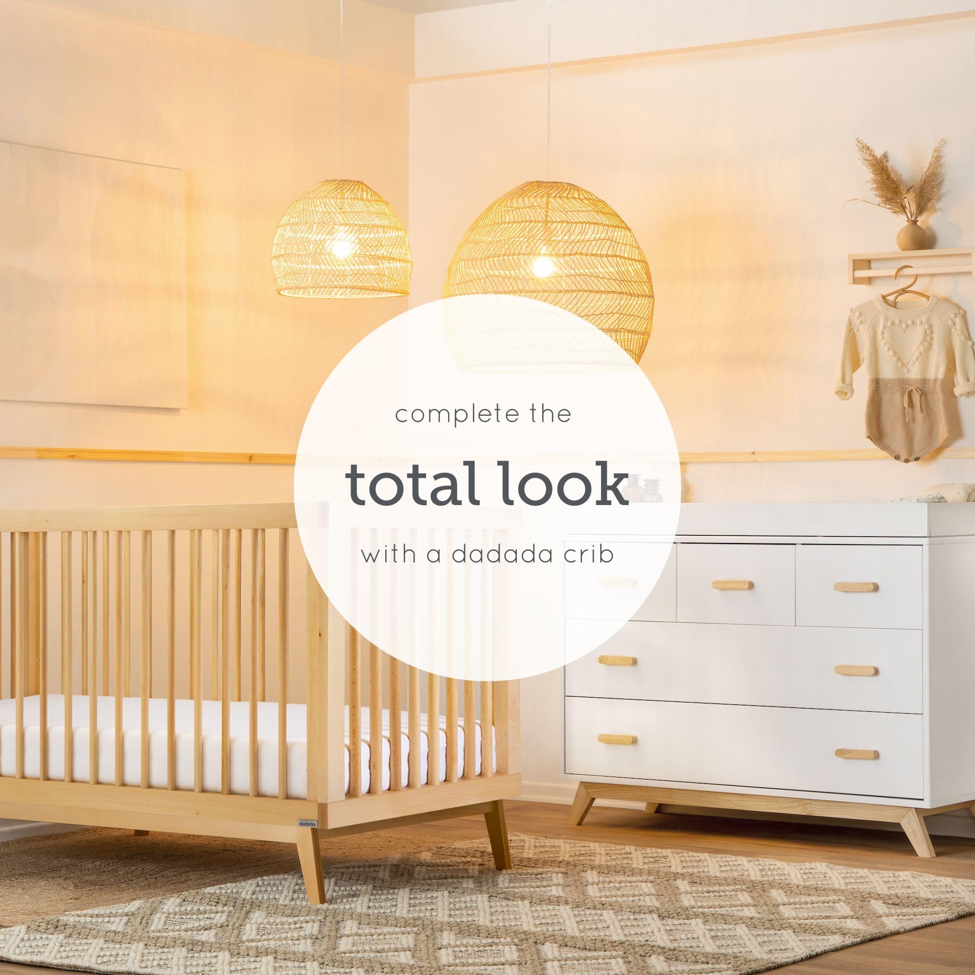 5-Drawer Dresser for Nursery and Bedroom with Soft Close Drawers