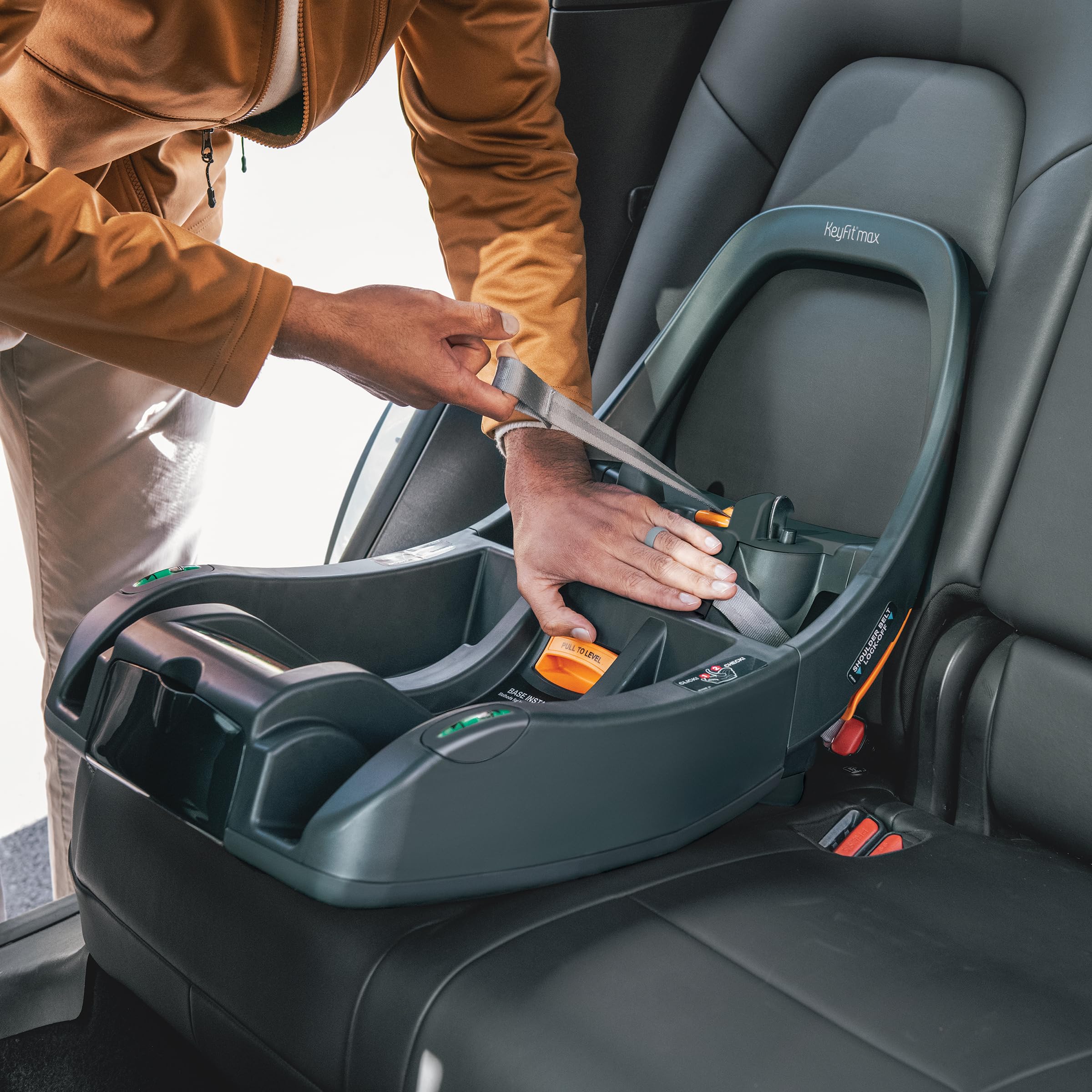 Max Infant Car Seat Base, Stay-in-Car Base for Second Vehicle, Compatible