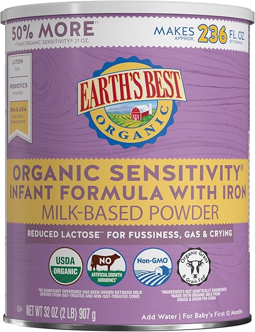 Organic Sensitivity Infant Formula for Babies 0-12 Months