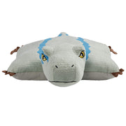 16” Blue Velociraptor Stuffed Animal, Jurassic World Dinosaur Plush Toy