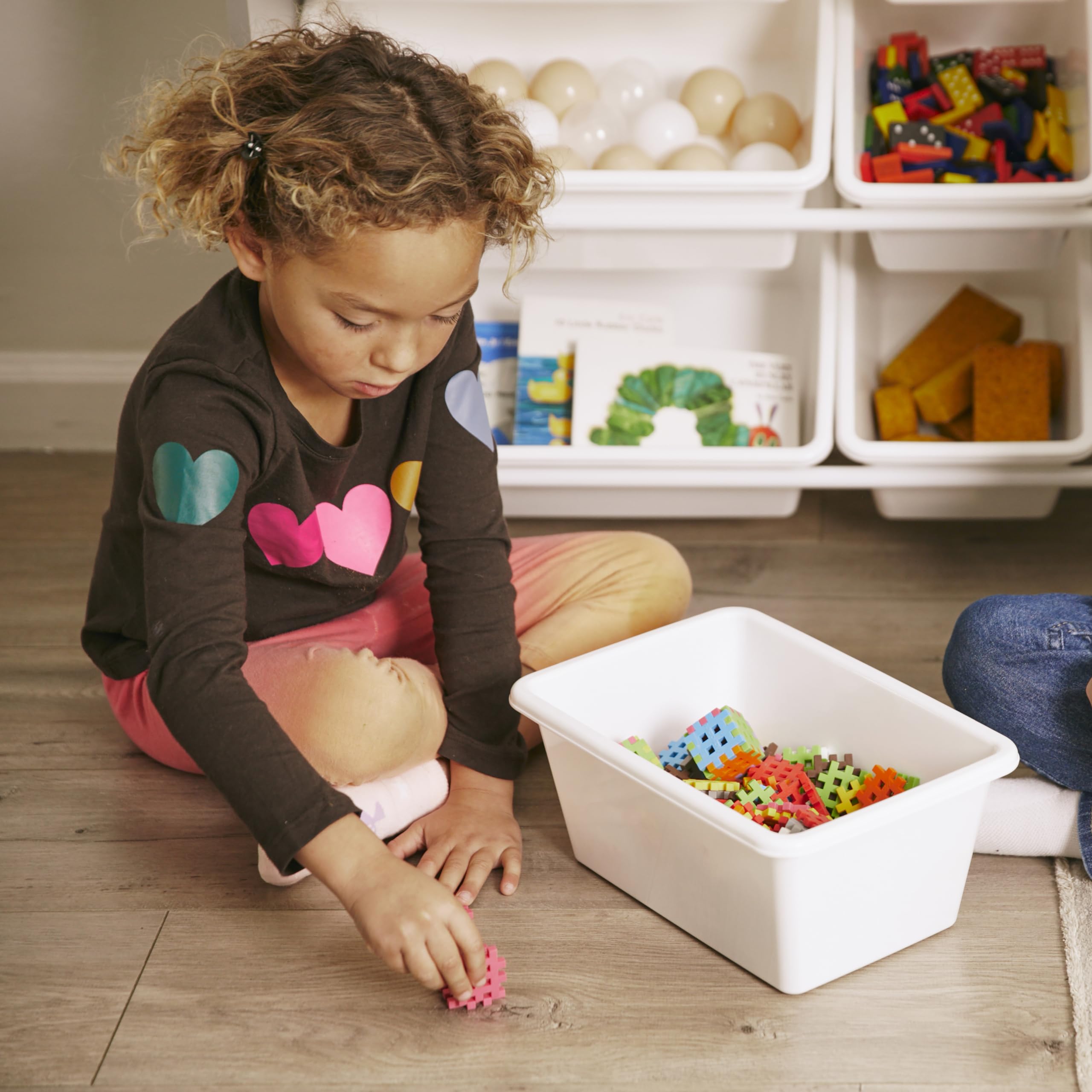 3-Tier Toy Storage Organizer with 9 Bins