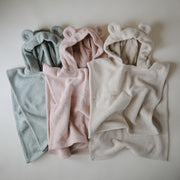 Towel for Toddlers and Kids (Moss) | Organic Terry Cotton | Ages 1-3 Years