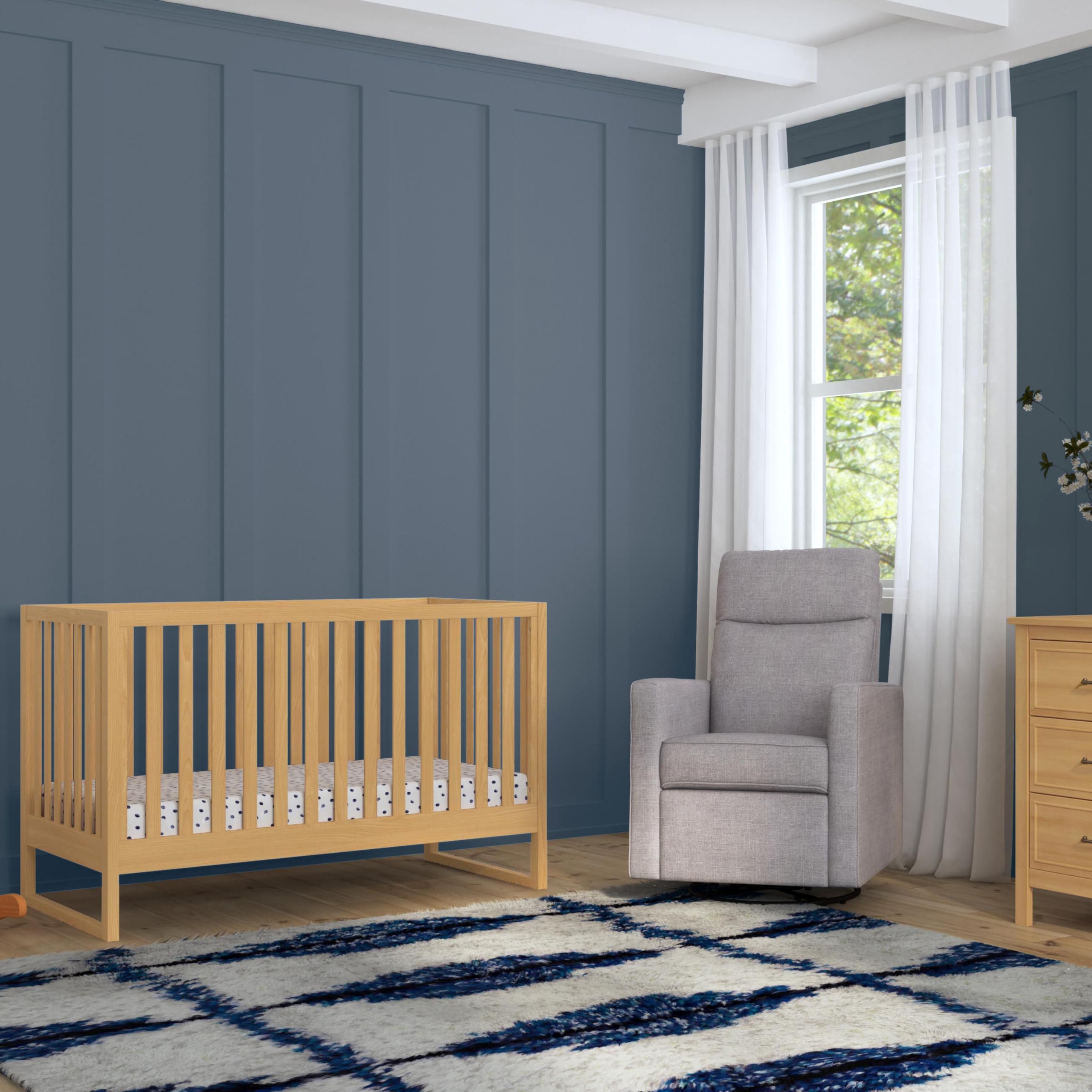 3-in-1 Convertible Baby Crib - GREENGUARD Gold Certified
