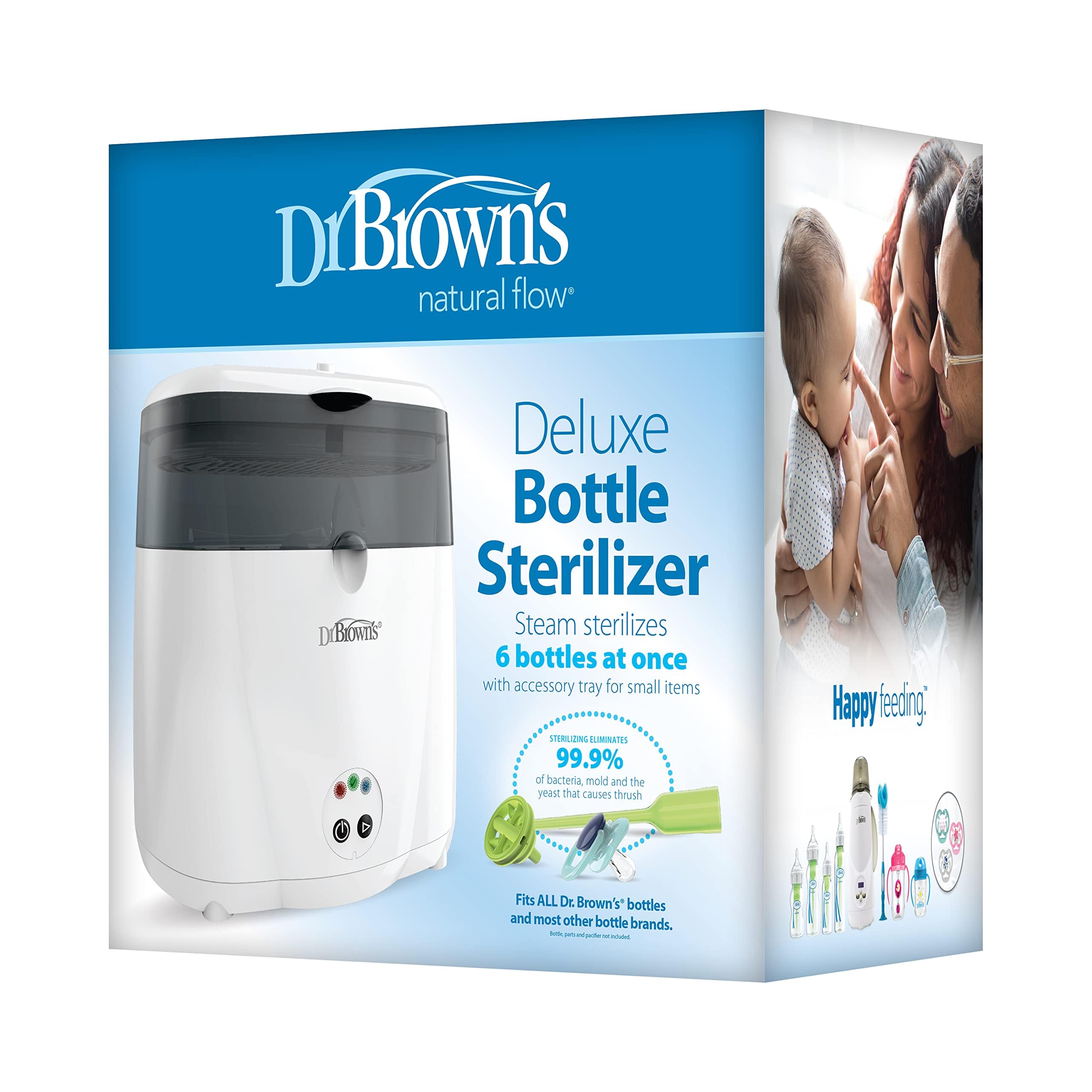 Deluxe Electric Sterilizer for Baby Bottles and Other Baby Essentials