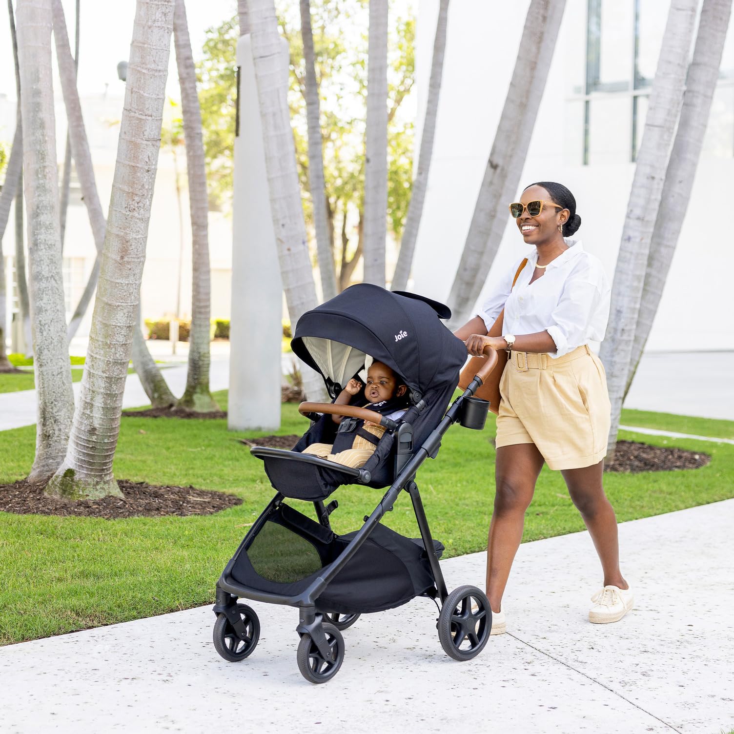 Ginger 4-in-1 Convertible Pramette and Stroller with A Deep Recline