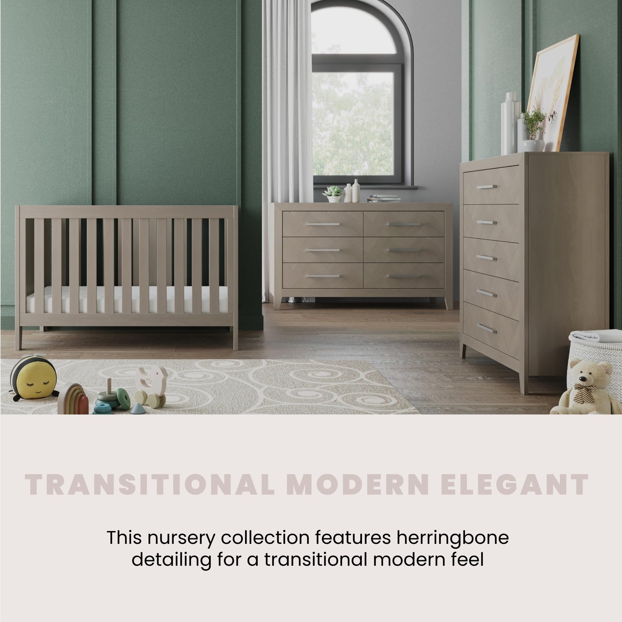 Kieran 3-in-1 Convertible Crib