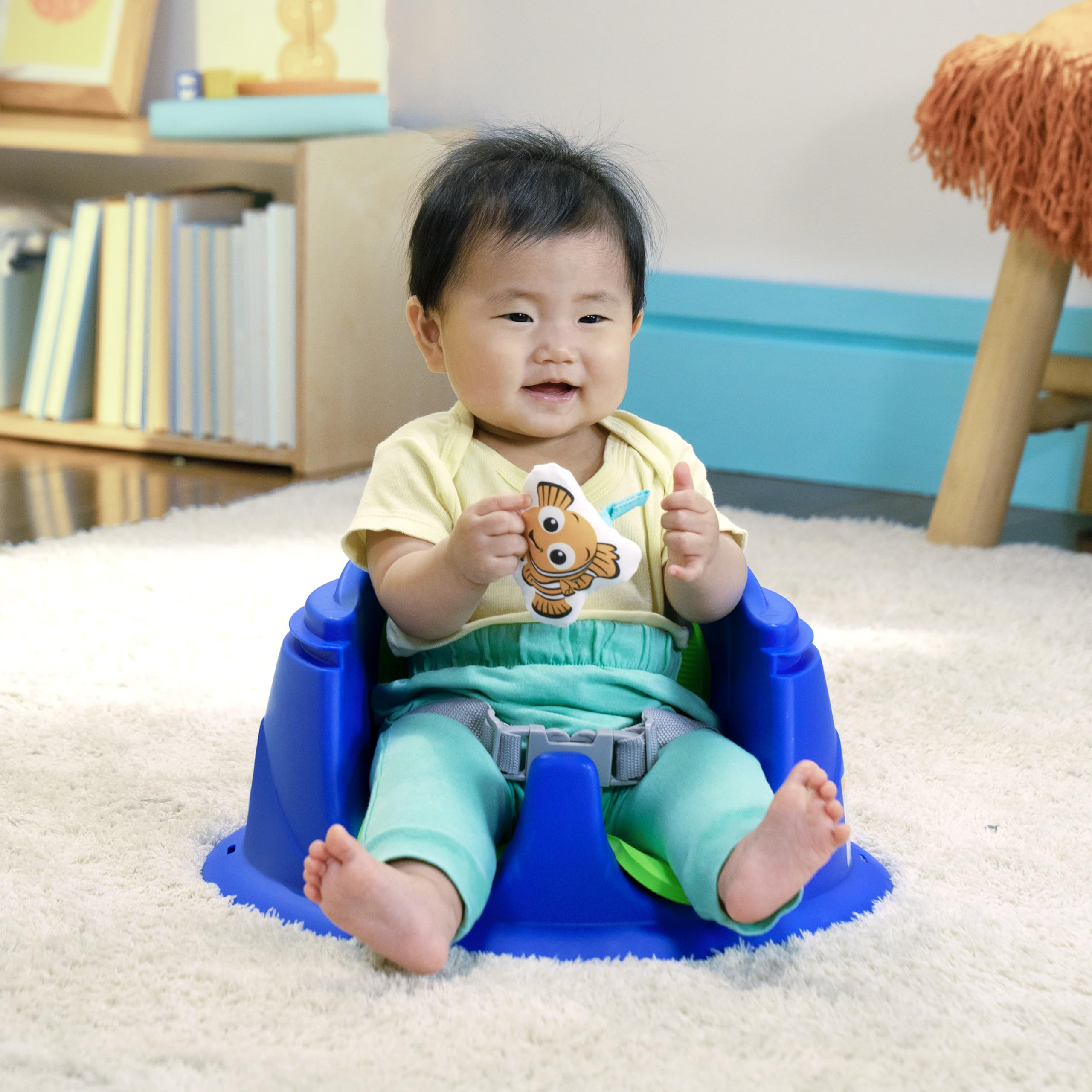 Disney Baby Finding Nemo SuperSeat, Fun Baby Seat for Sitting Up