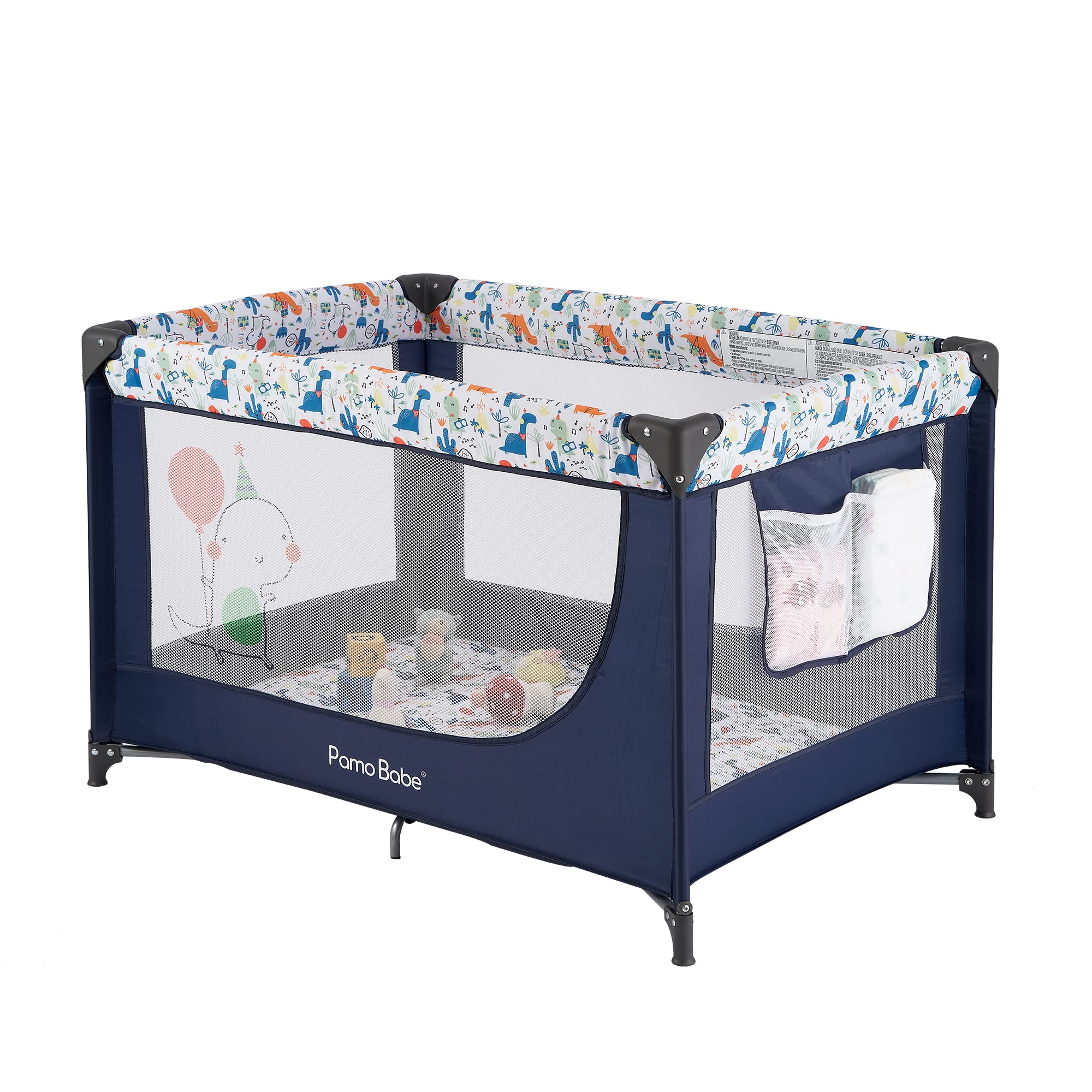 Travel Foldable Portable Bassinet Baby Infant Comfortable Play Yard