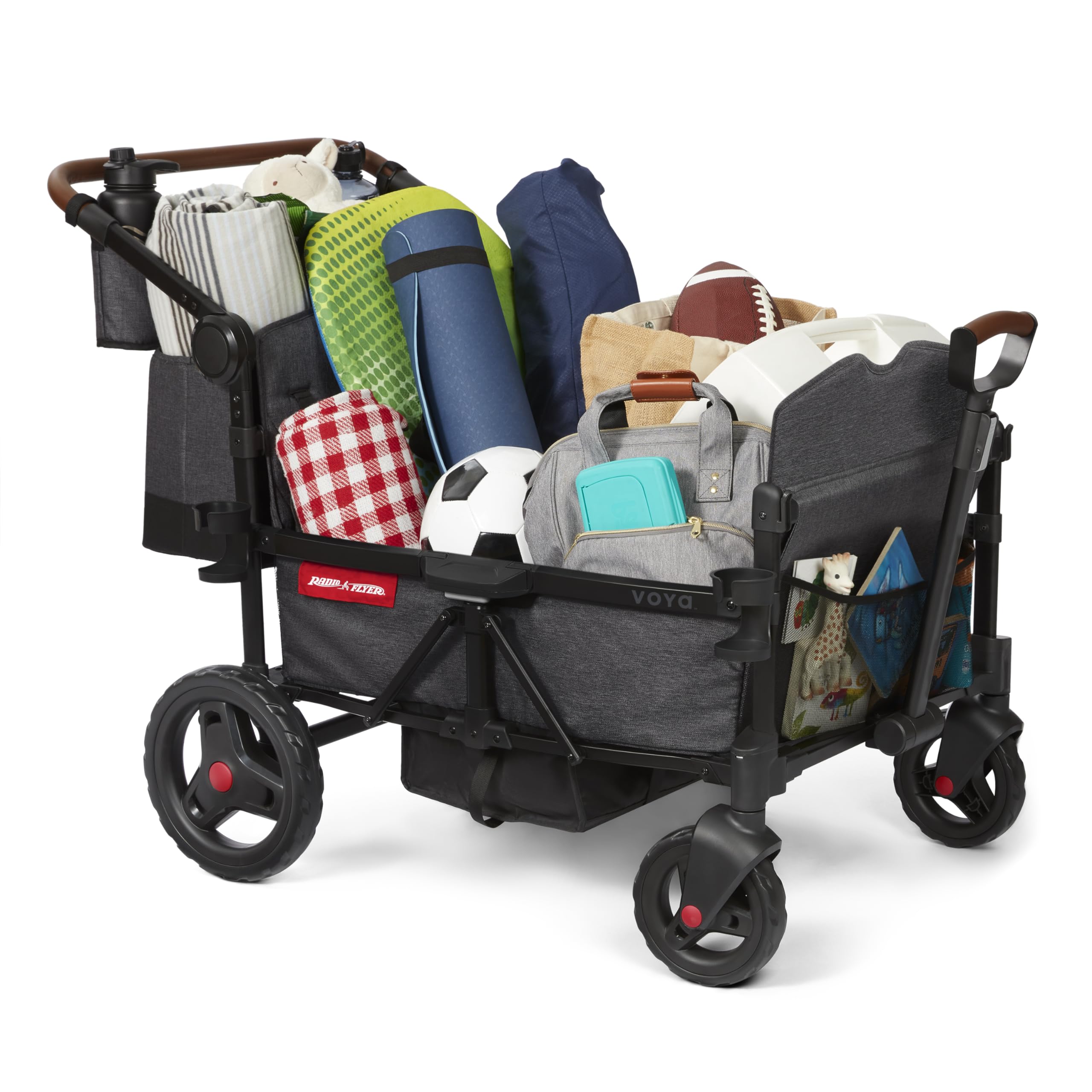 Baby Stroller, Wagon for Kids, Outside Toys for Toddlers 1-3, Outdoor Play Rolling Cart