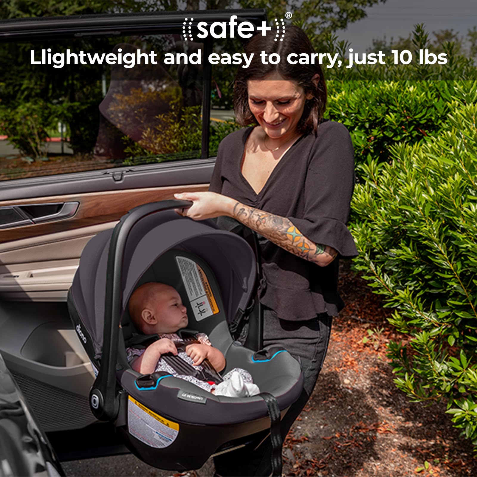 Infant Car Seat with Base - Rear-Facing 4-30lbs