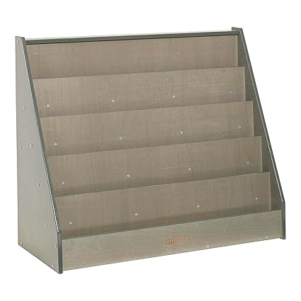 Single-Sided Book Display, Classroom Bookshelf, Natural