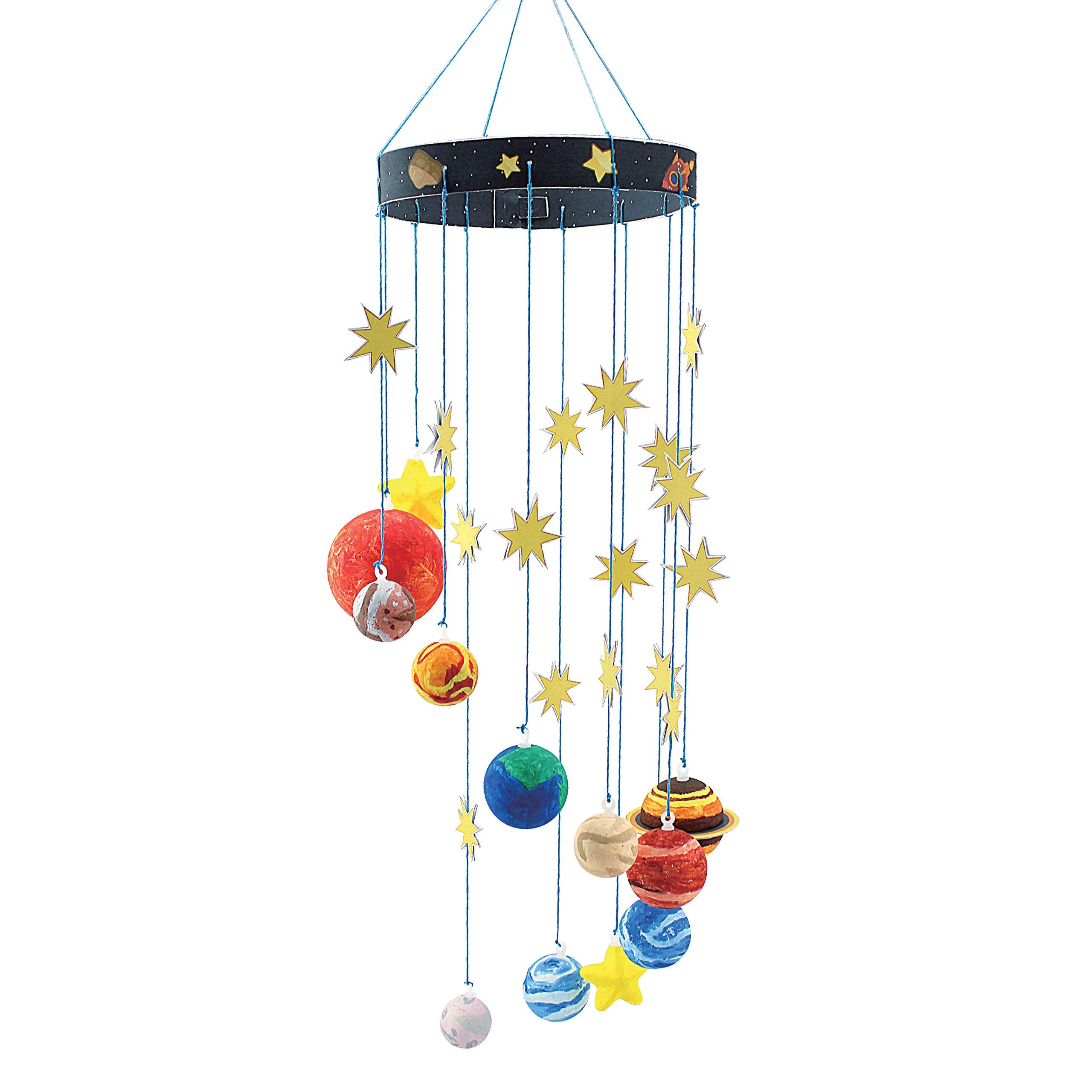 Learning Fun with 3D Solar System Kit: Complete DIY Mobile Hanging Model