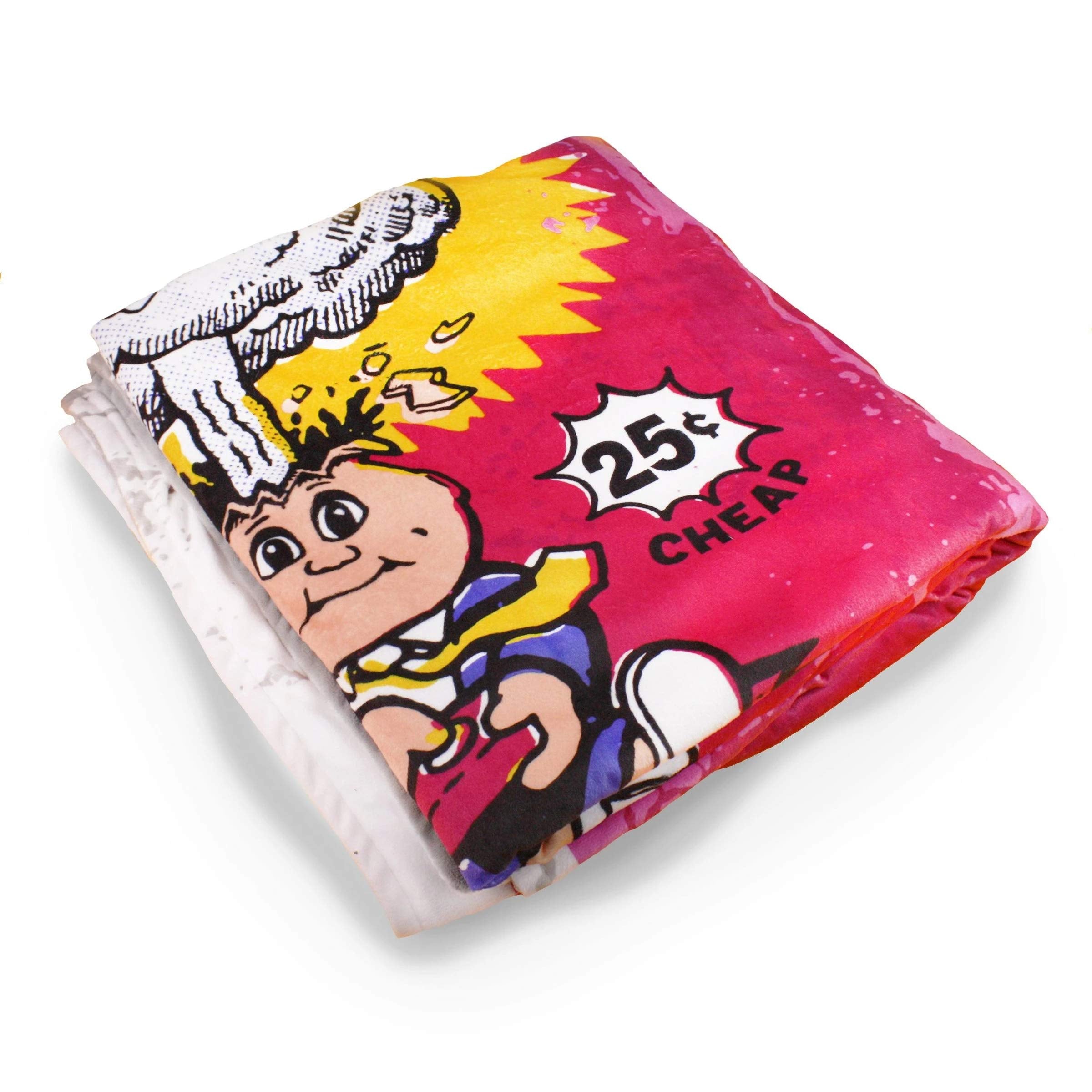 Garbage Pail Kids 60 inch x 50 inch Wax Wrapper Throw Blanket