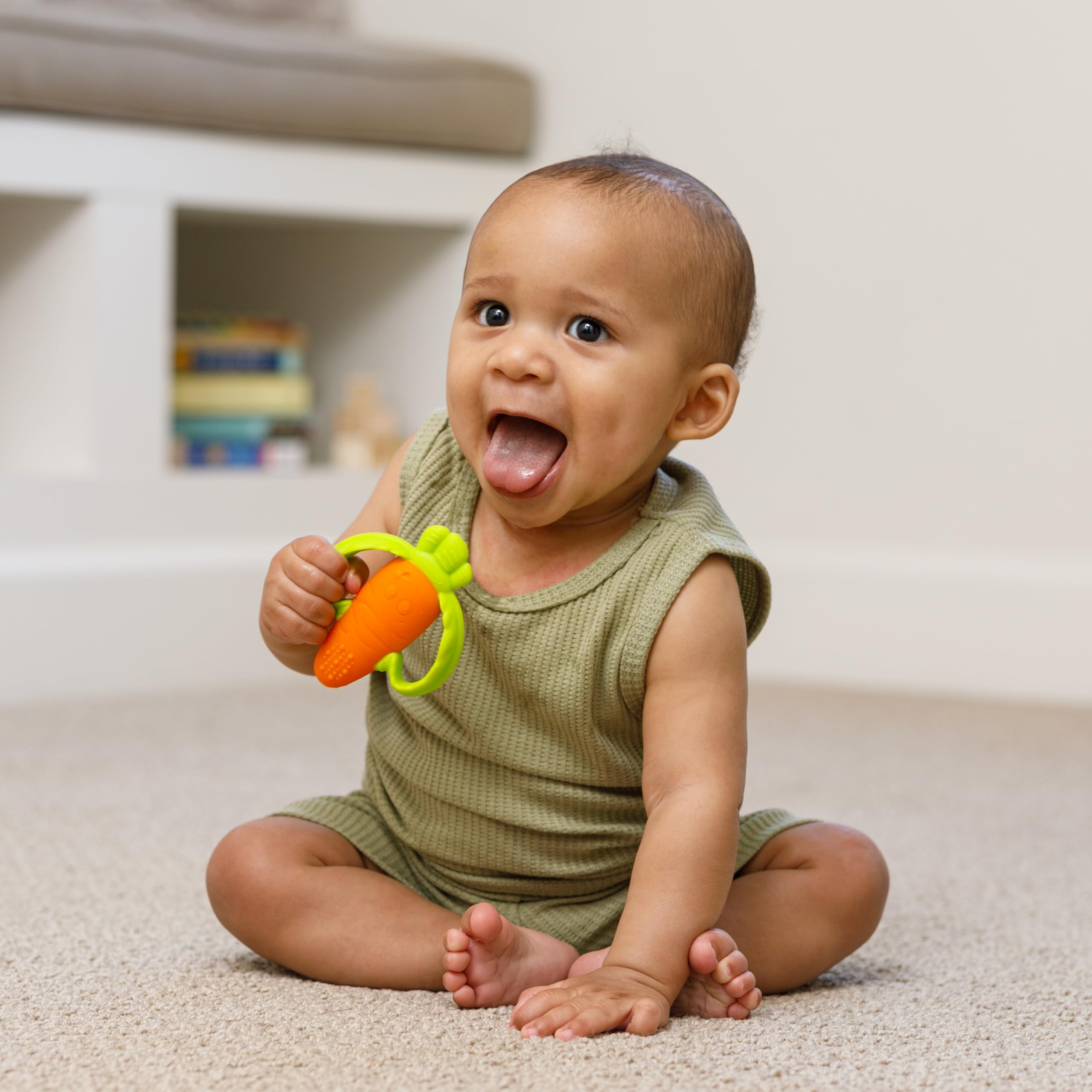2-in-1 Tummy Time & Seated Support - for Newborns and Older Babies & Lil' Nibbles
