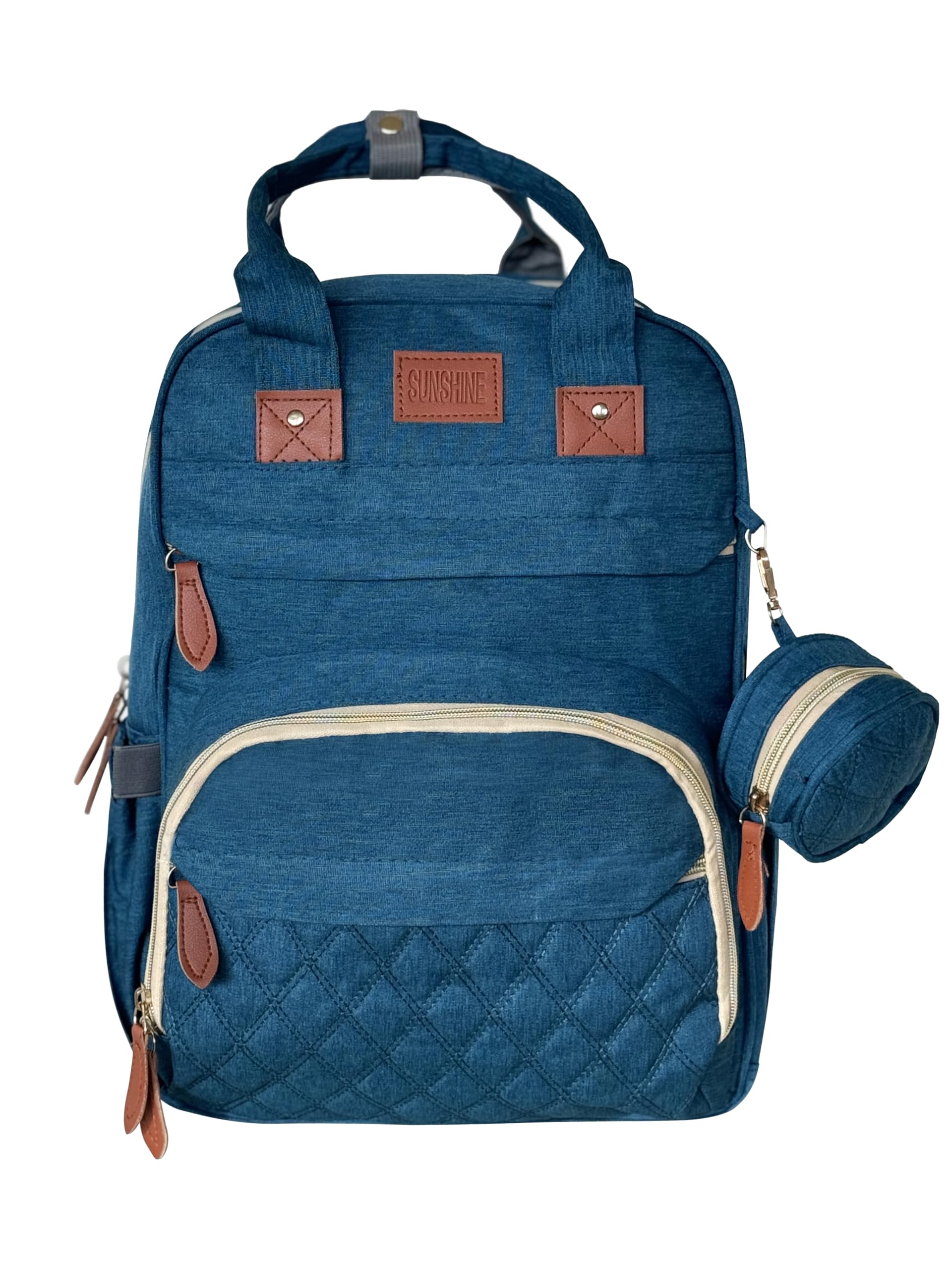 Baby Diaper Bag Backpack with Changing Station, Waterproof