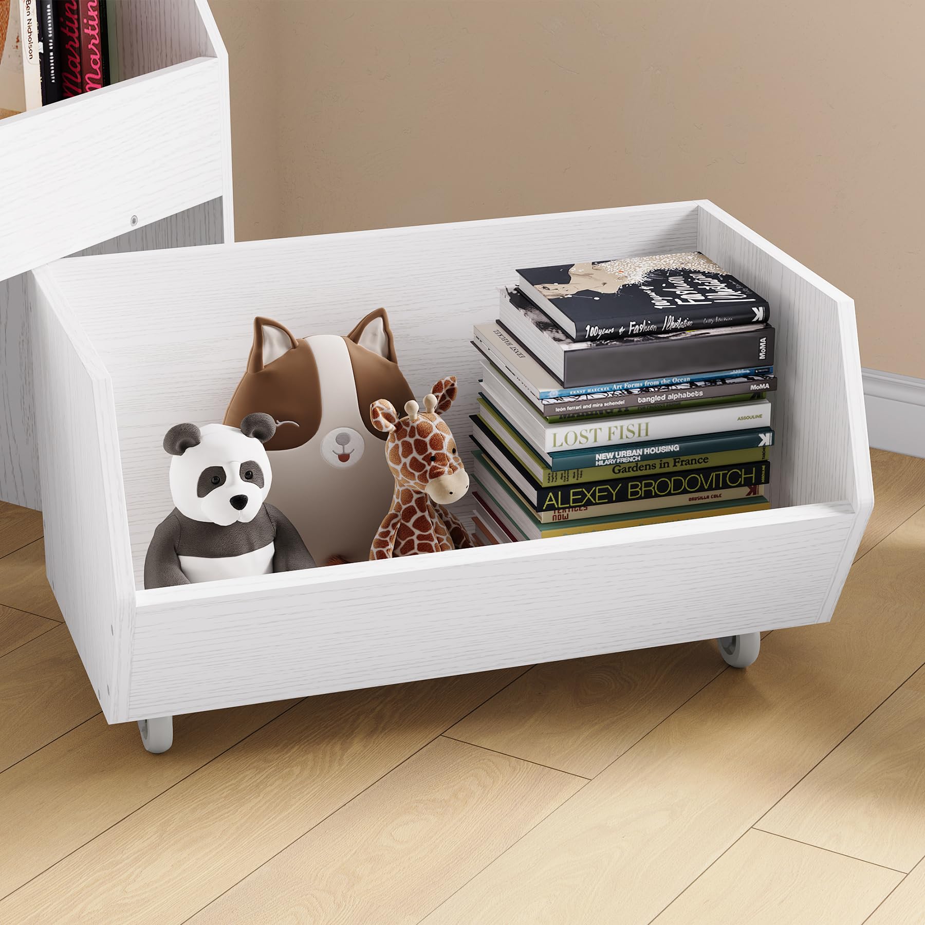 Toy Storage and Organizer, Kids Bookshelf Boys