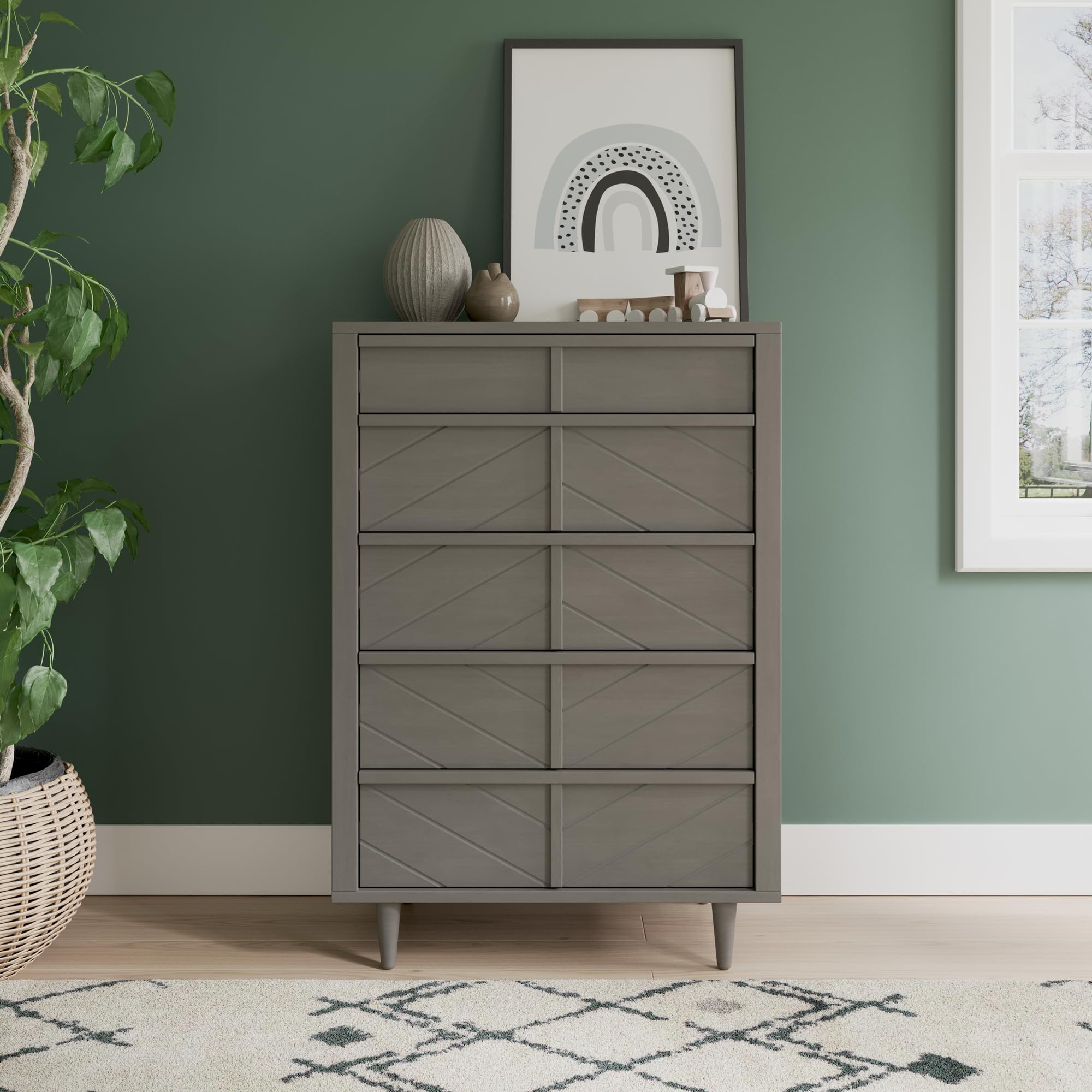 Surrey Hill Crib, Dresser and Chest Nursery Set, 3-Piece
