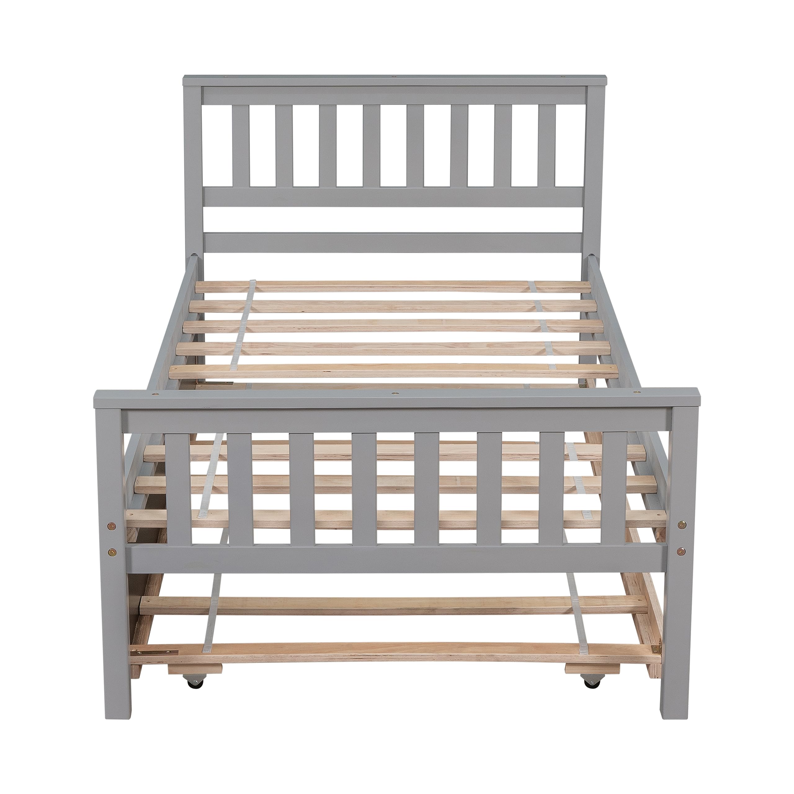 Twin Daybed with Trundle for Kids Bedroom