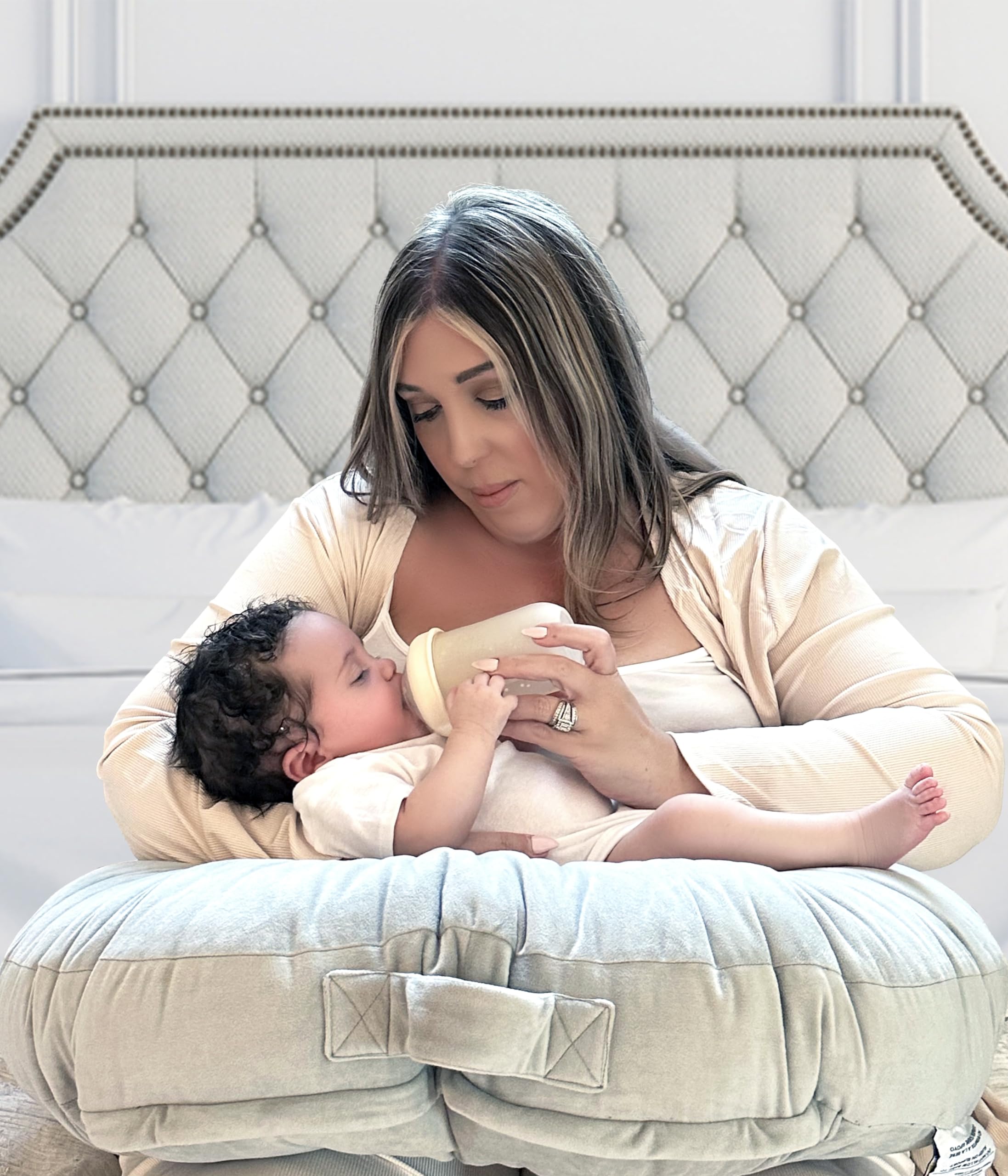 The New One Z Nursing Pillow- Nursing Cover Inside!! Support Local Family Run for