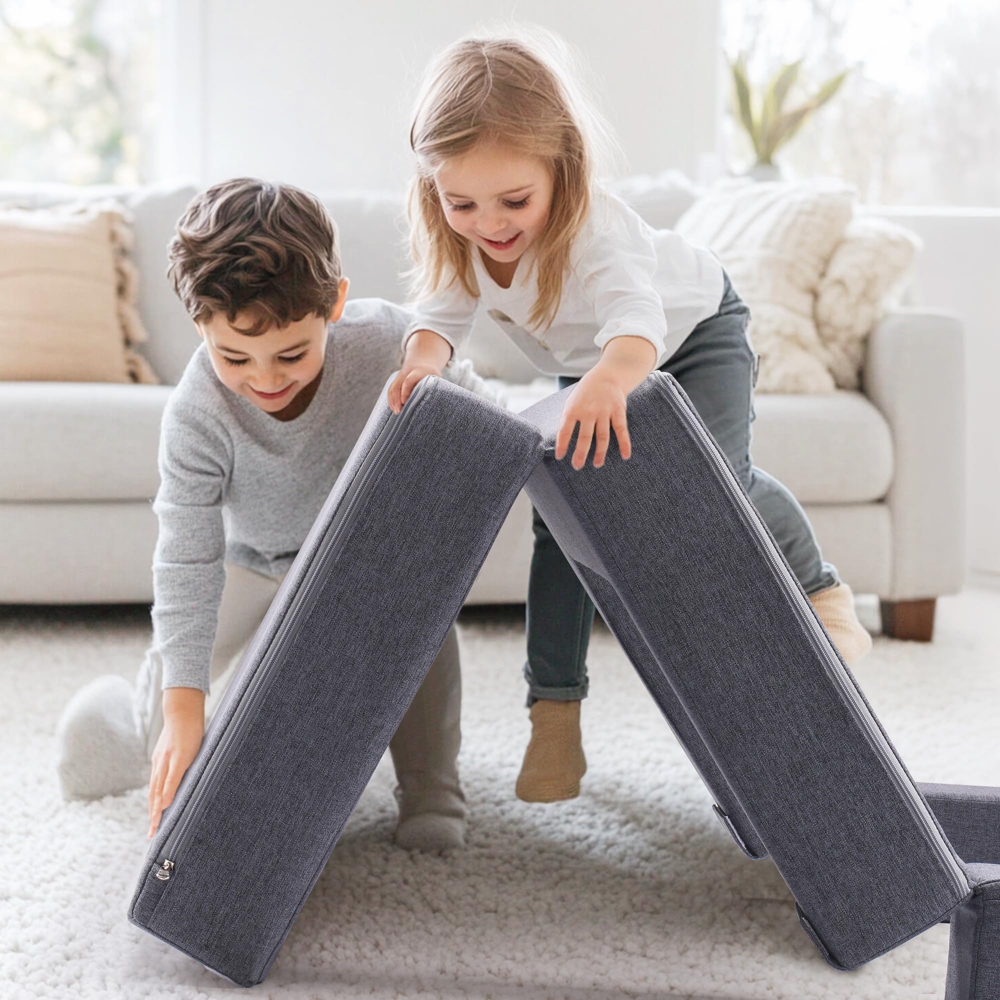 Modular Play Couch for Kids – Convertible Foam Toddler Sofa