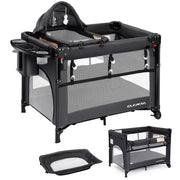 5 in 1 Adjustable Baby Bedside Bassinet Sleeper