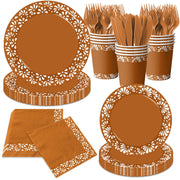 144Pcs Cielito Lindo Party Decoration, Platos De Barro Mexicanos Clay Plates Mexican