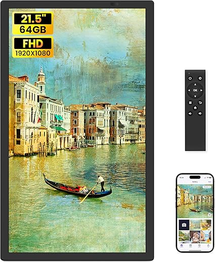 10.1" Digital Picture Frame with 32GB Storage Support SD Card
