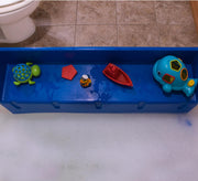 Bathtub Splash Guard & Bath Shelf for Kids – Toddler Bath Tray