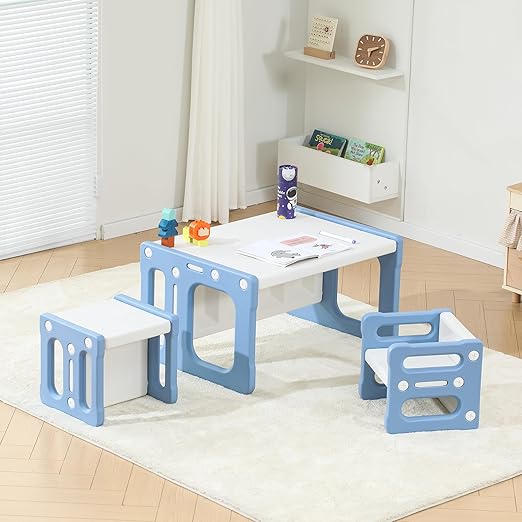 Montessori Table and Chair Set, Kids Table and Chairs