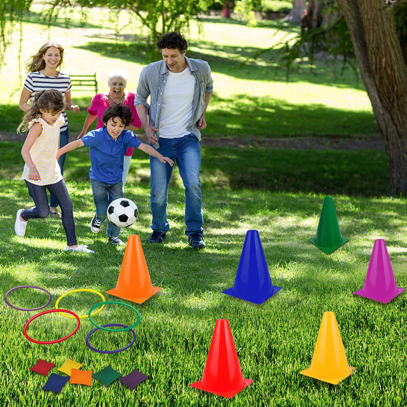 31PCS 3 in 1 Carnival Outdoor Games Combo Set for Kids
