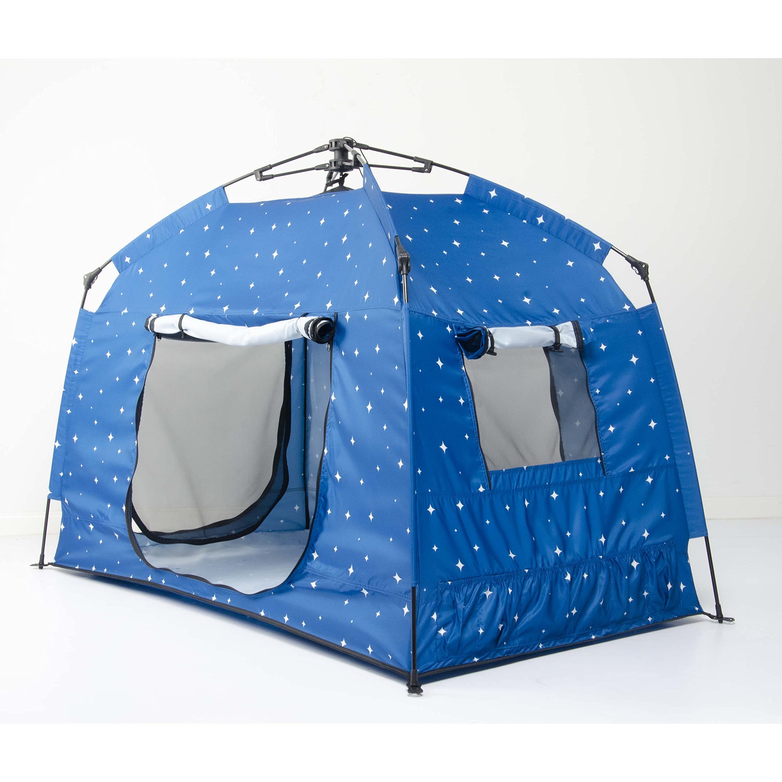 Portable Kids Play Tent with LED Lights