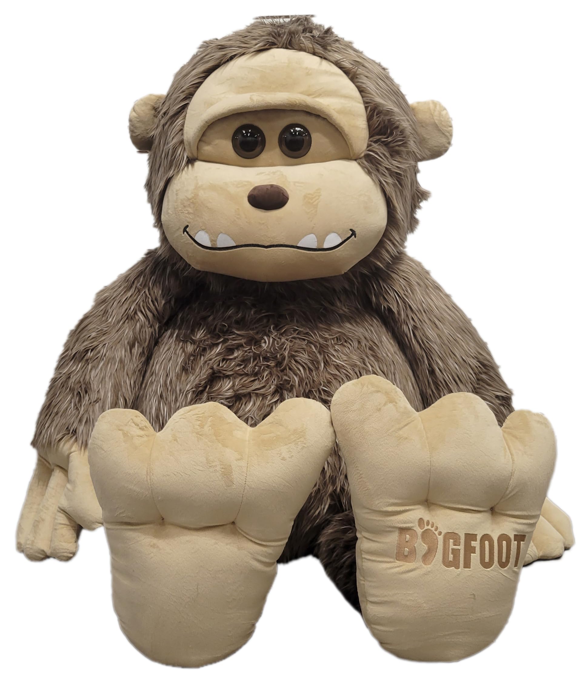 Bigfoot Stuffed Animal Plushie, Gifts for Kids, Bigfoot and Yeti Wildlife Animals